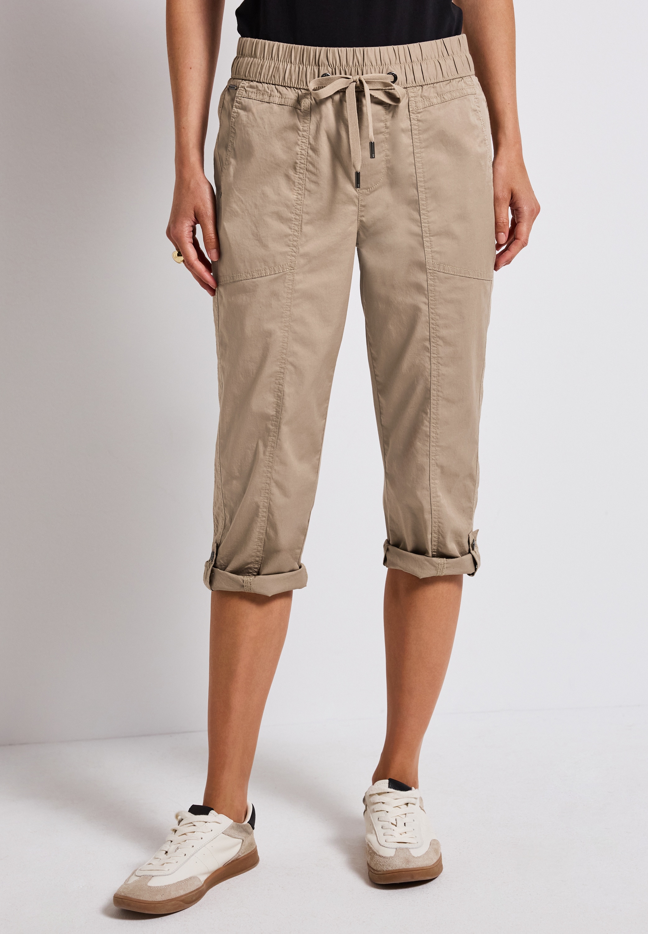 STREET ONE 3/4-Hose, Middle Waist günstig online kaufen
