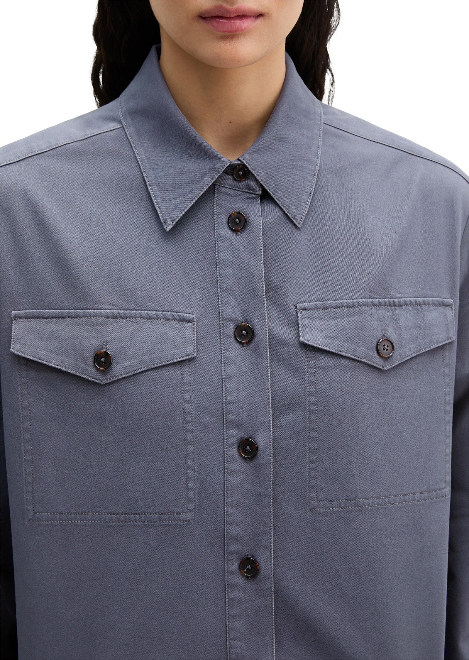 Marc O'Polo Short Jacket Women Blue Graphite 42 3
