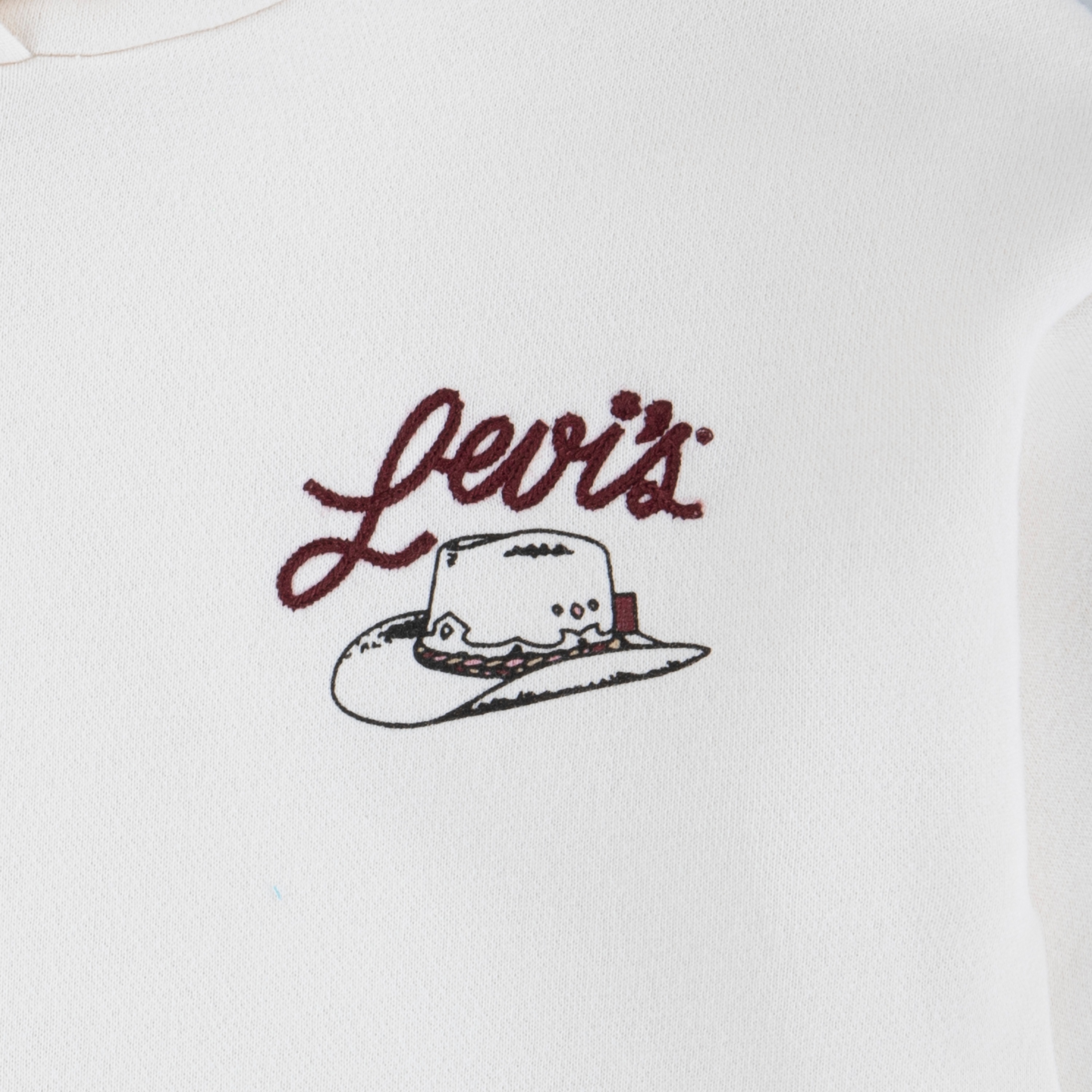 Thumbnail - Levis Kids Hoodie "LVG MEET AND GREET WESTERN" mit großem Western-Rückenprint, for Girls