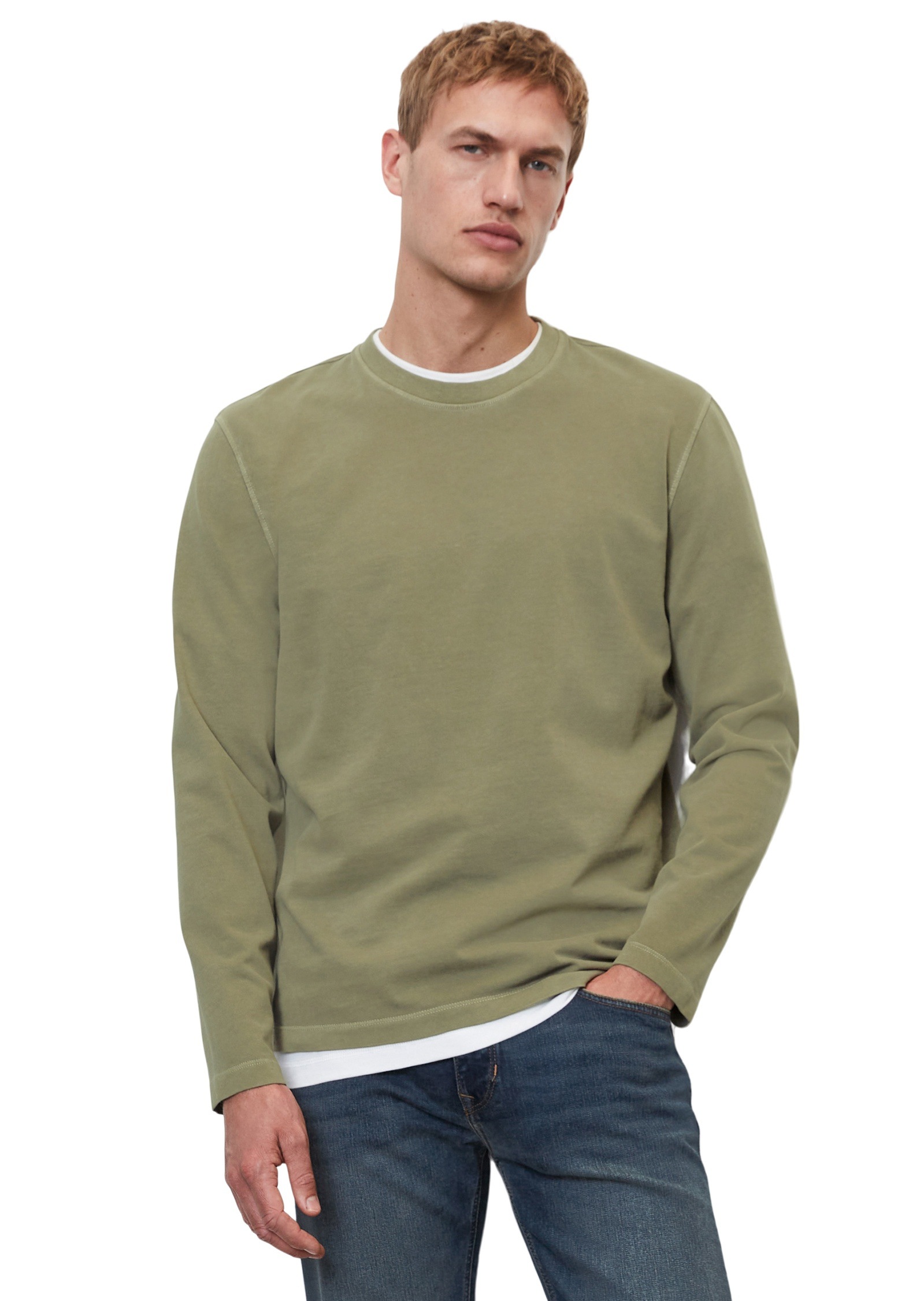 Marc OPolo Langarmshirt "aus Organic Cotton"