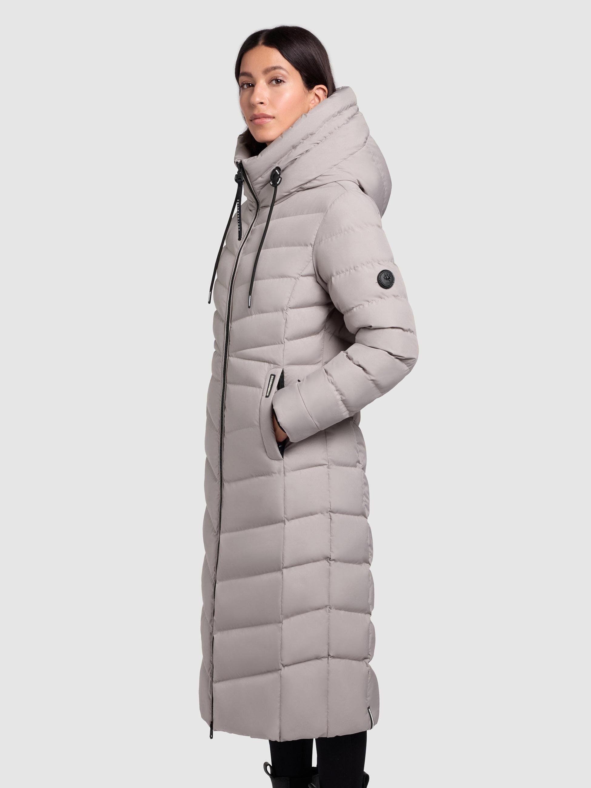 khujo Steppmantel "Ingram4-YM", Langer Damen Winterpmantel mit hohem Kragen günstig online kaufen