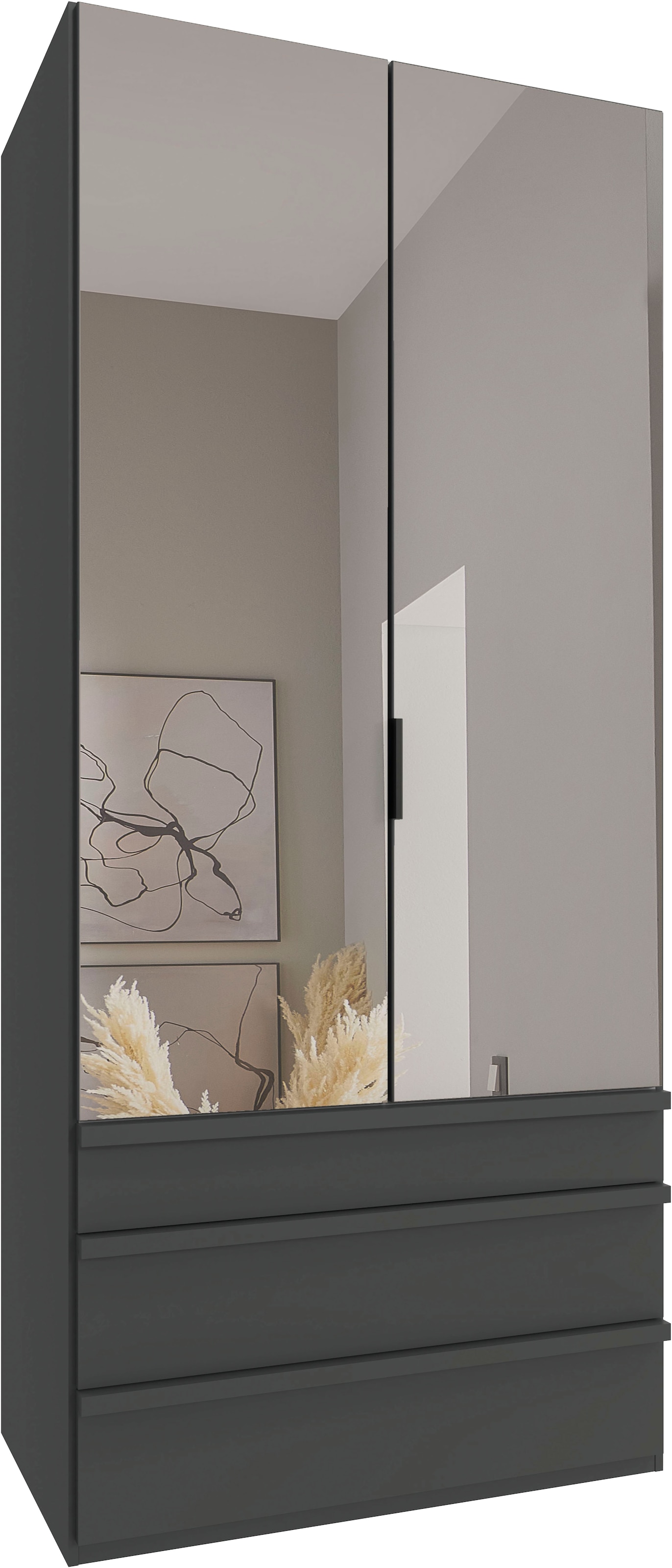 Wimex Falttürenschrank "Oxford by fresh to go, in der Breite 100cm, in 2 Hö günstig online kaufen