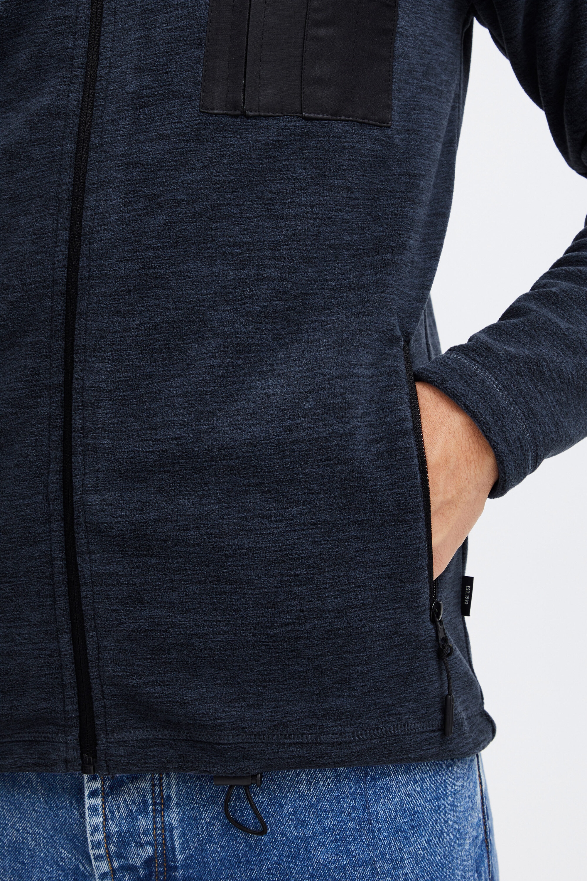 Indicode Fleecejacke »Fleecejacke IDWilmot«, mit Kapuze