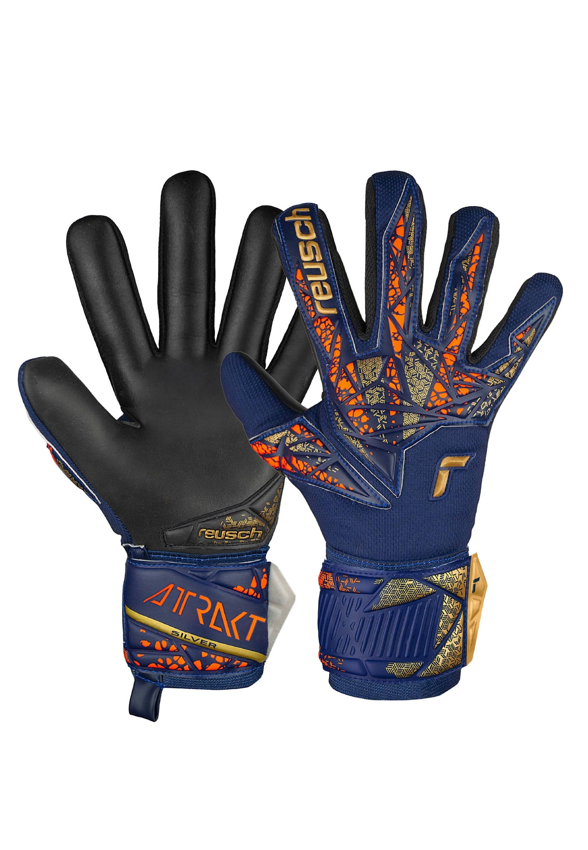Reusch Torwarthandschuhe "Attrakt Silver NC" mit Negative Cut günstig online kaufen