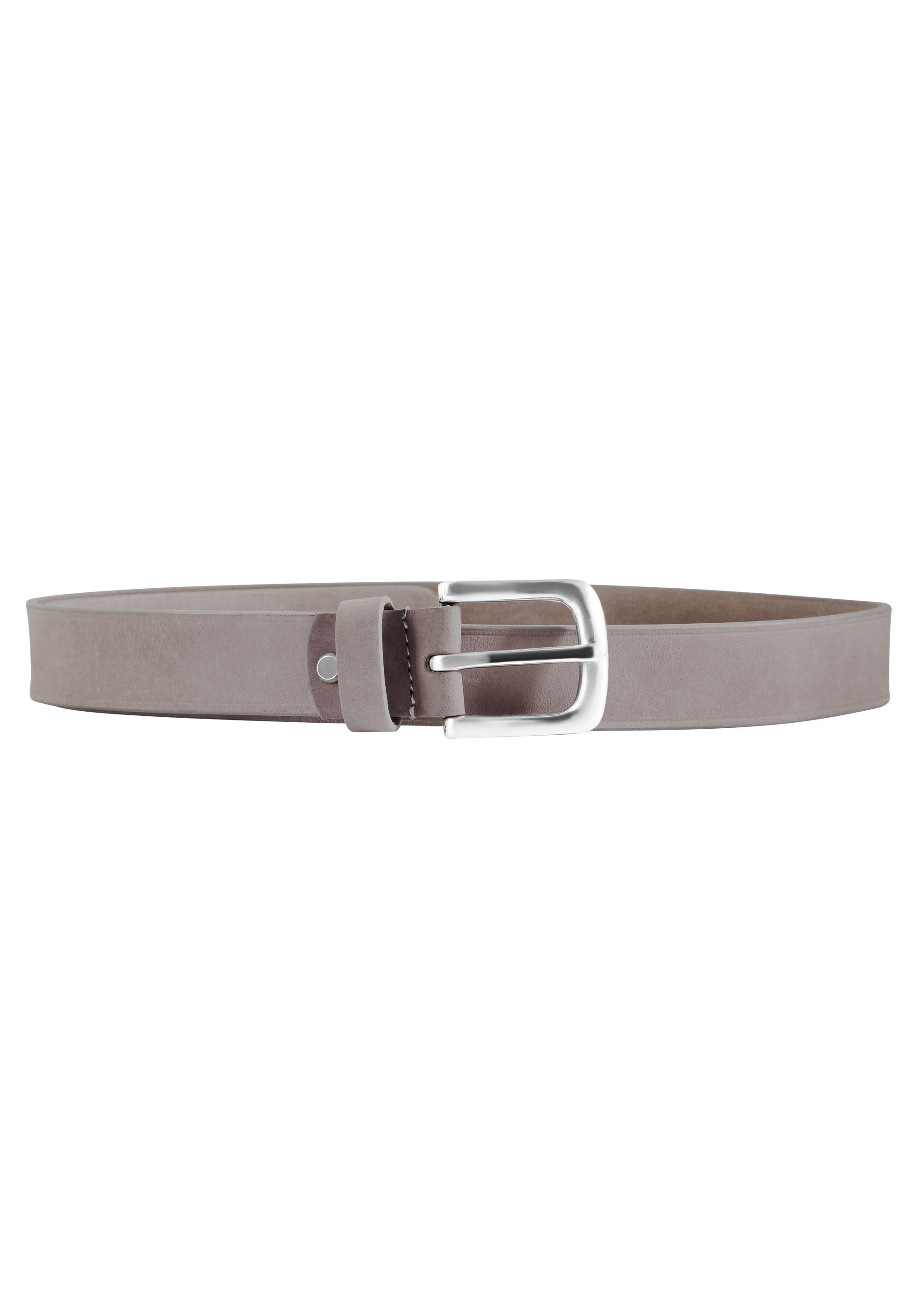 Leonardo Verrelli Ledergürtel »75 cm - 125 cm (Bundweite) in Taupe aus 100% Echtleder, kürzbar,«