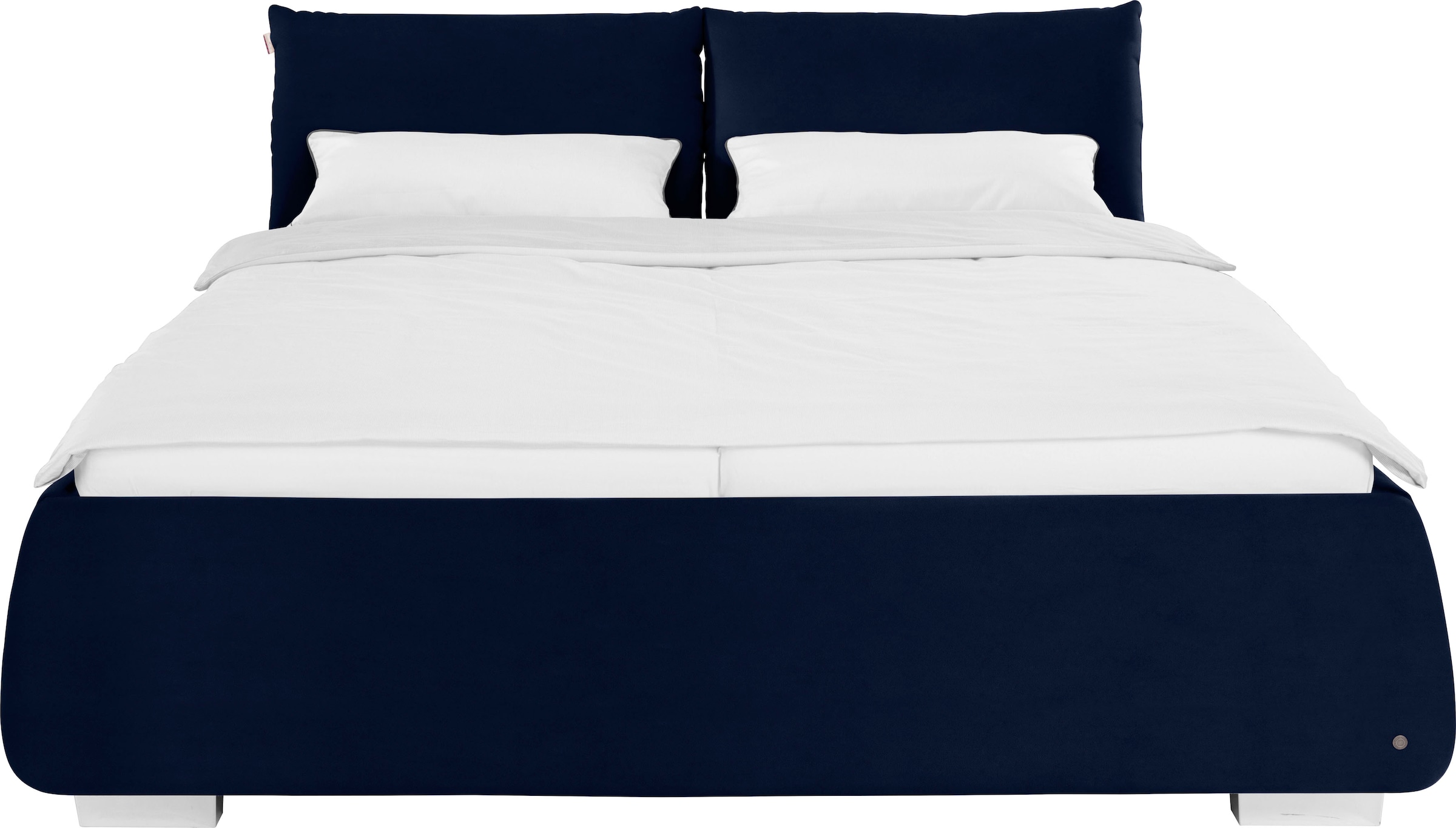 TOM TAILOR HOME Polsterbett »SOFT PILLOW«, mit Kopfteil in Kissenform, wahlweise mit Lattenrost und Matratze