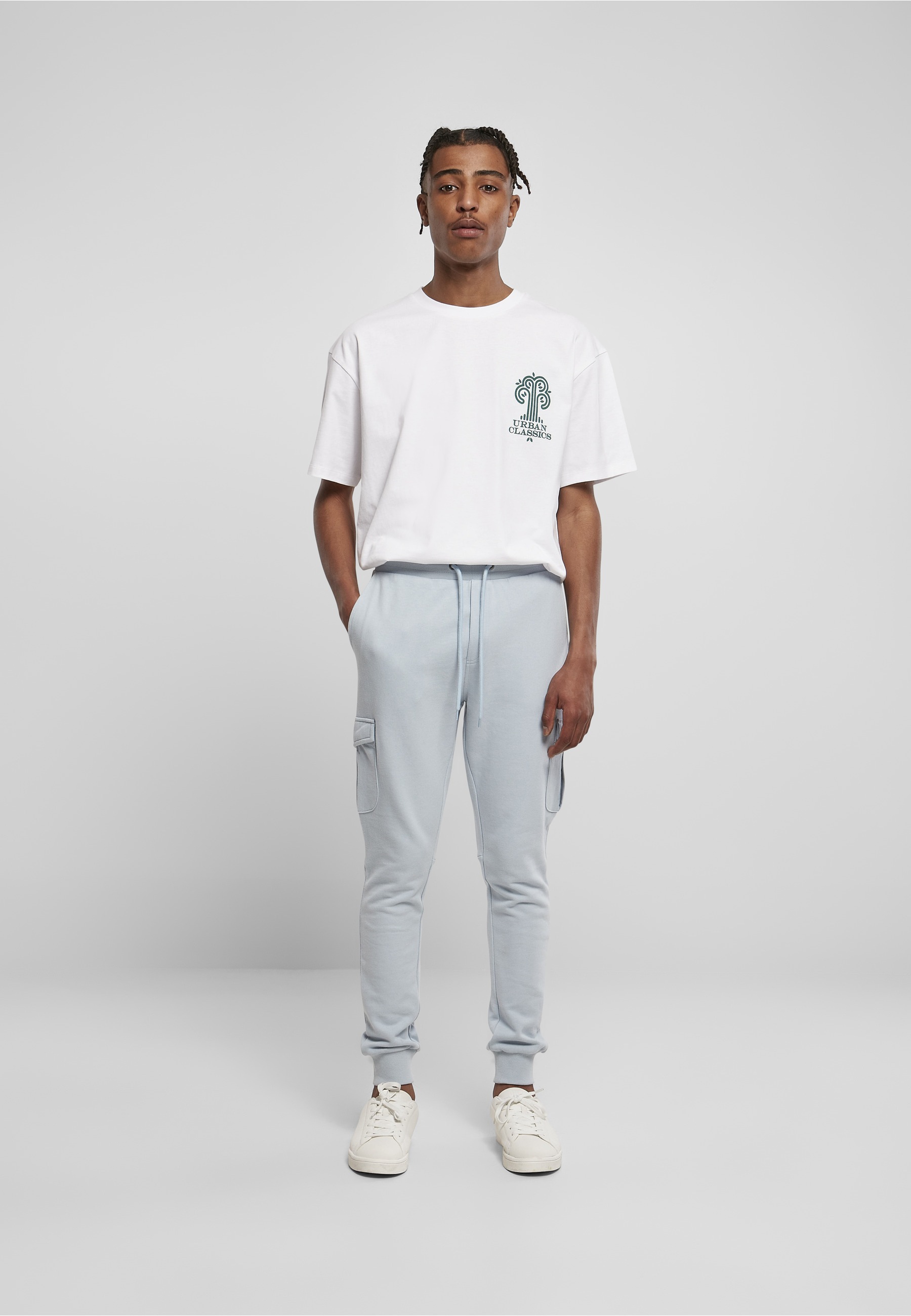 URBAN CLASSICS Cargohose »Urban Classics Herren Fitted Cargo Sweatpants«