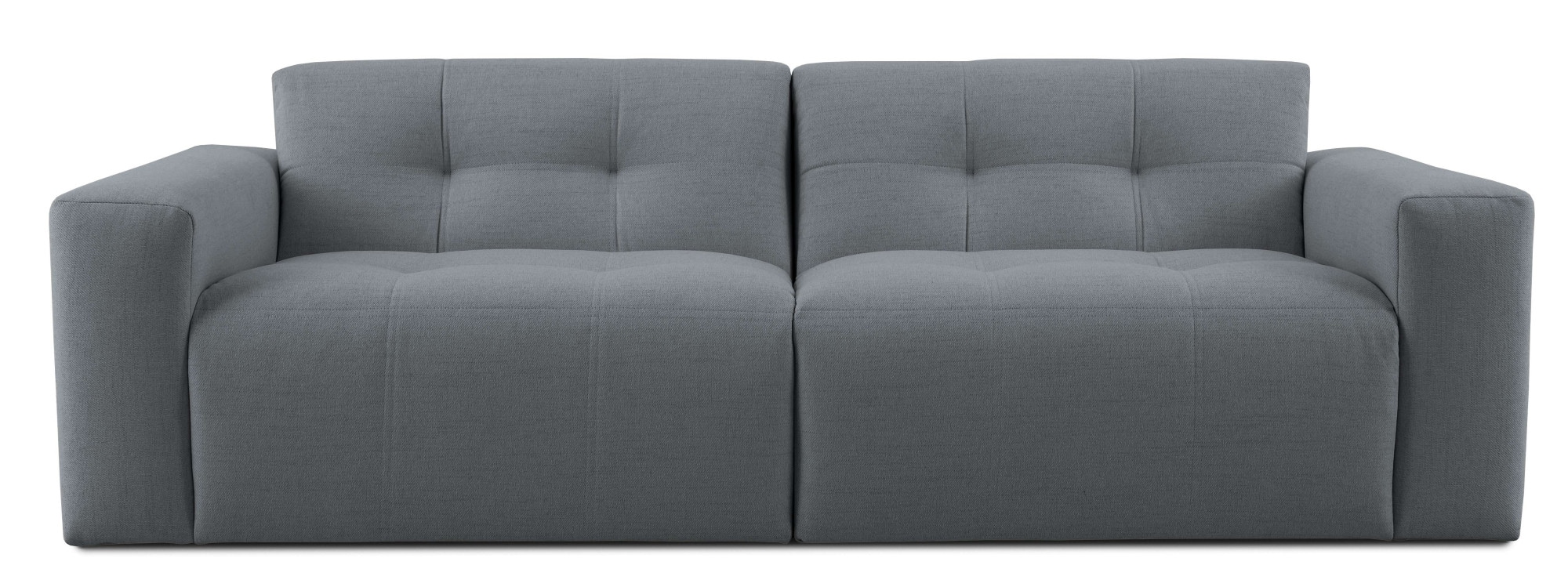INOSIGN 3-Sitzer »TAPLEY«, Breite 220 cm, Struktur fein, mit Knopfsteppung, bodentief