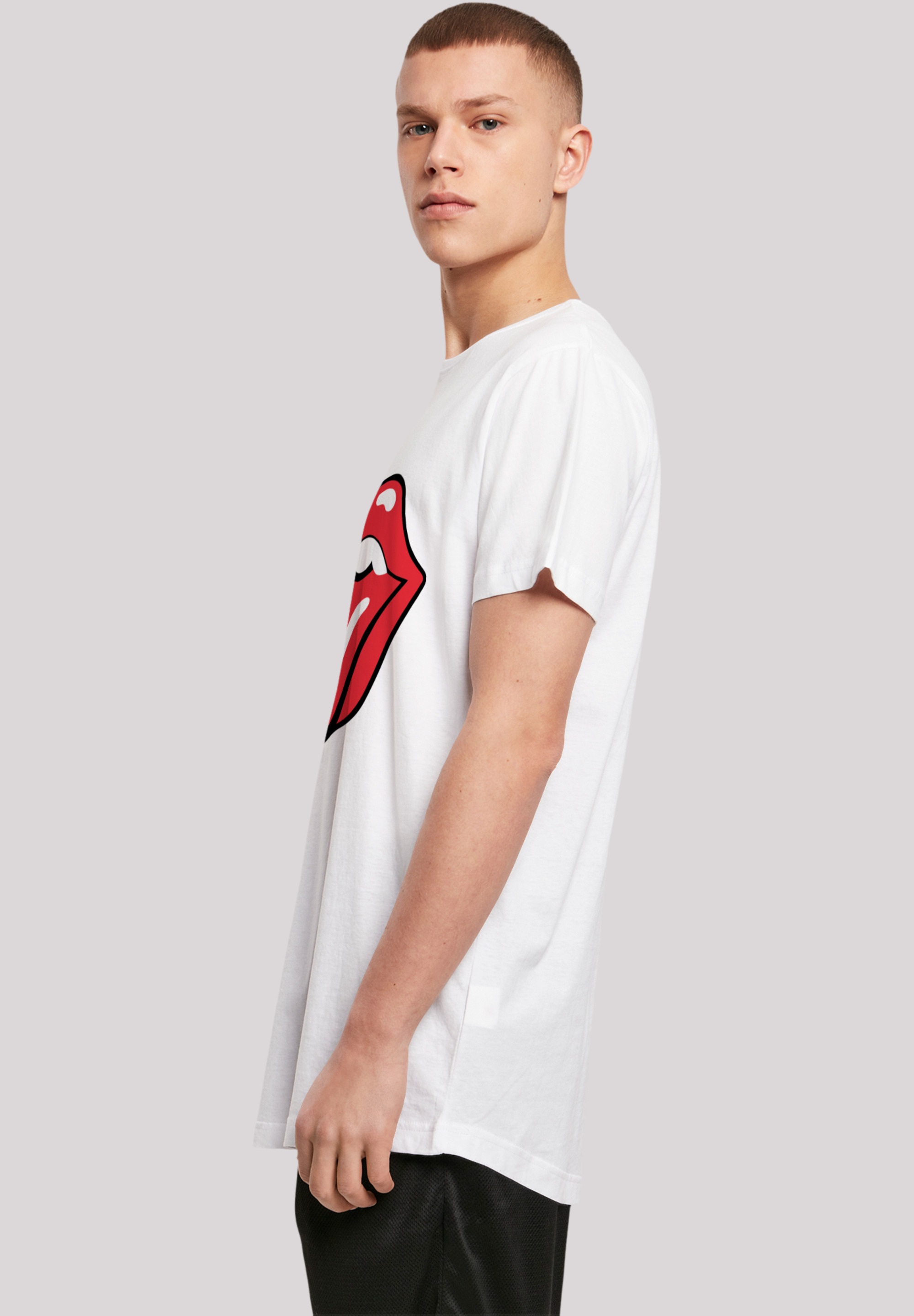 F4NT4STIC T-Shirt »The Rolling Stones Zunge«, Premium Qualität