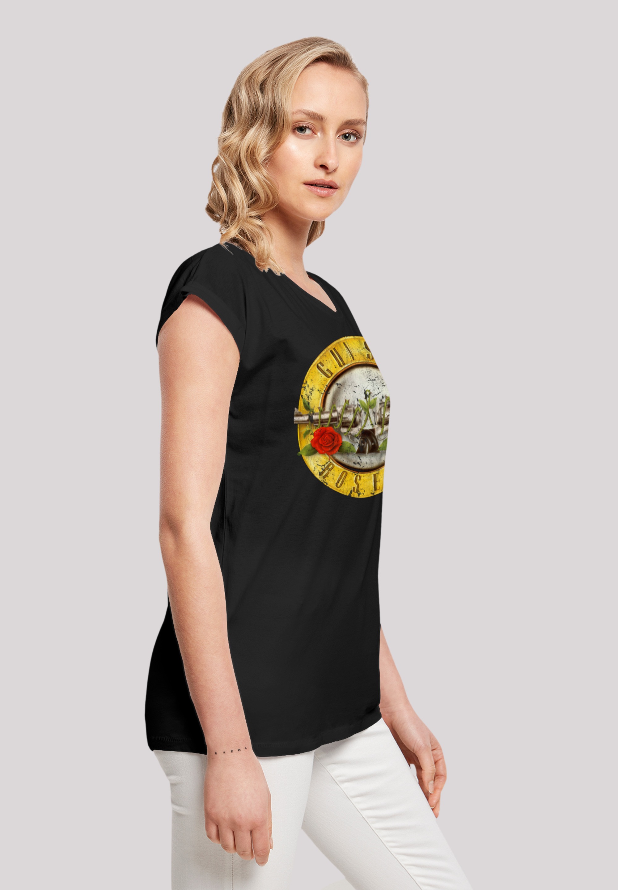 F4NT4STIC T-Shirt »Guns 'n' Roses Vintage Logo Black«, Premium Qualität