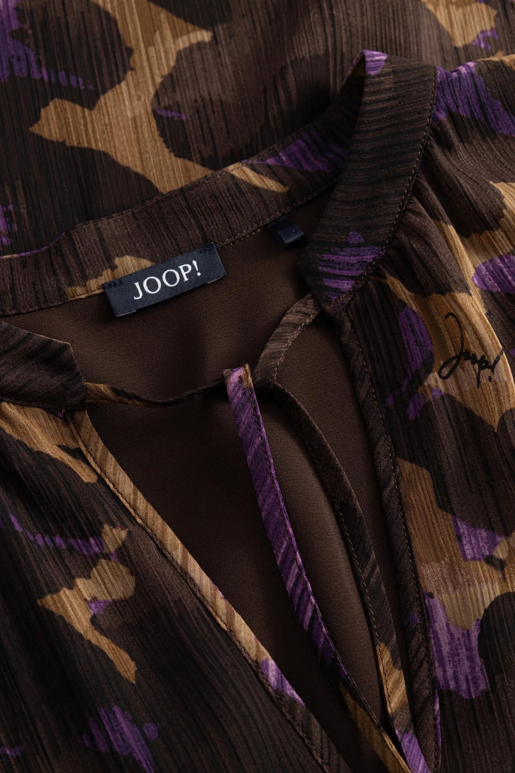 JOOP! Chiffonkleid »Daralina« Allover Print, mit Bindegürtel