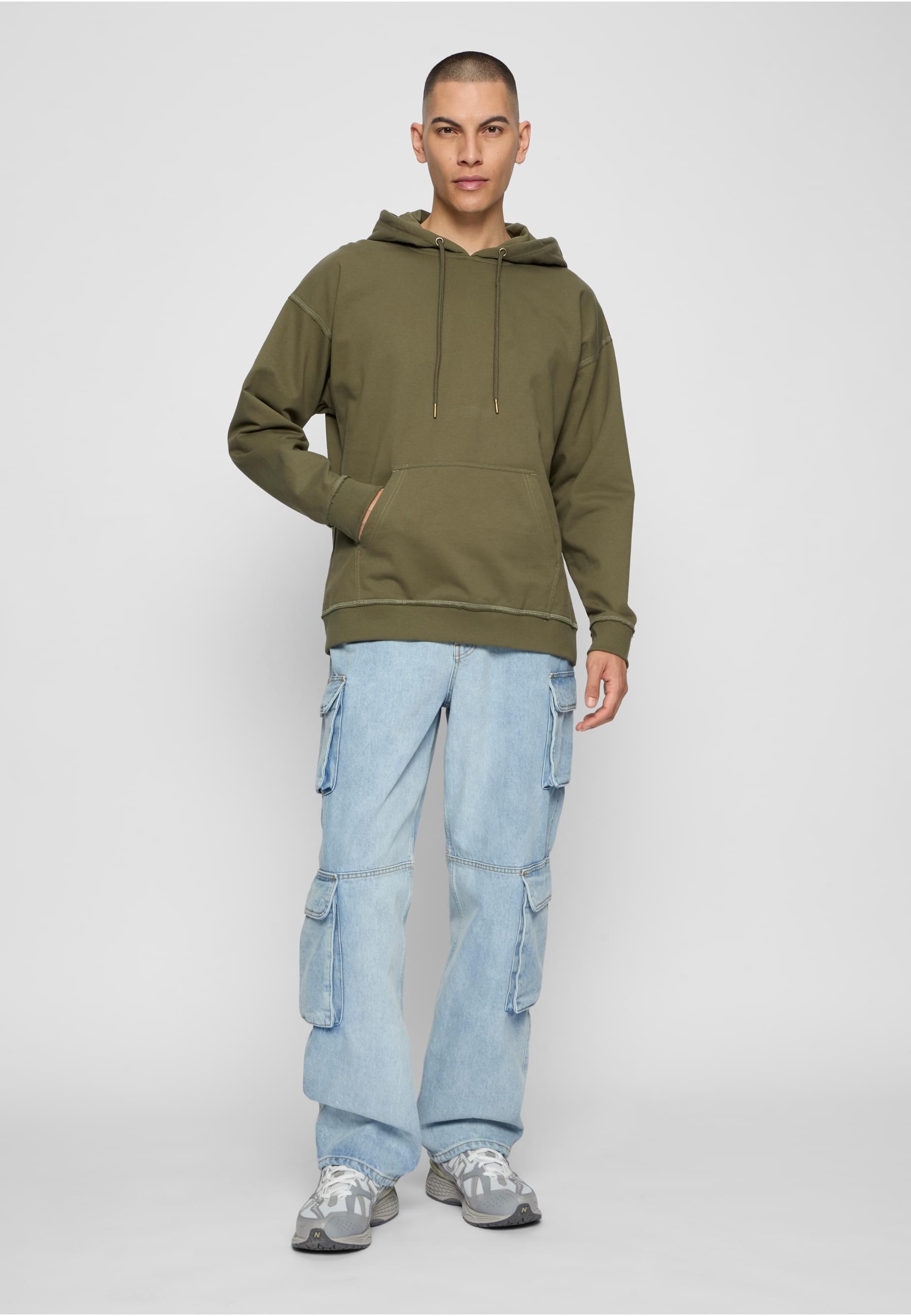 URBAN CLASSICS Sweatshirt »Urban Classics Herren Oversized Sweat Hoody«, (1 tlg.)
