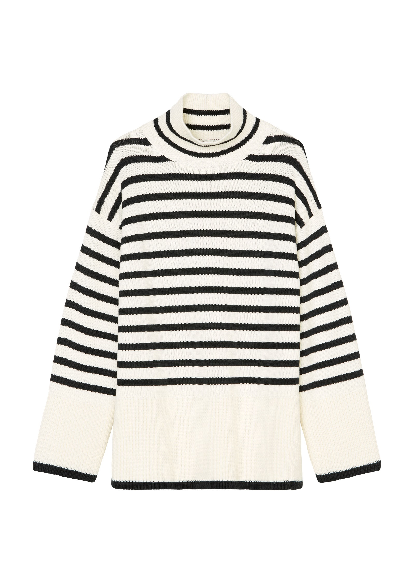 Marc O'Polo Strickpullover »mit Streifen-Dessin«