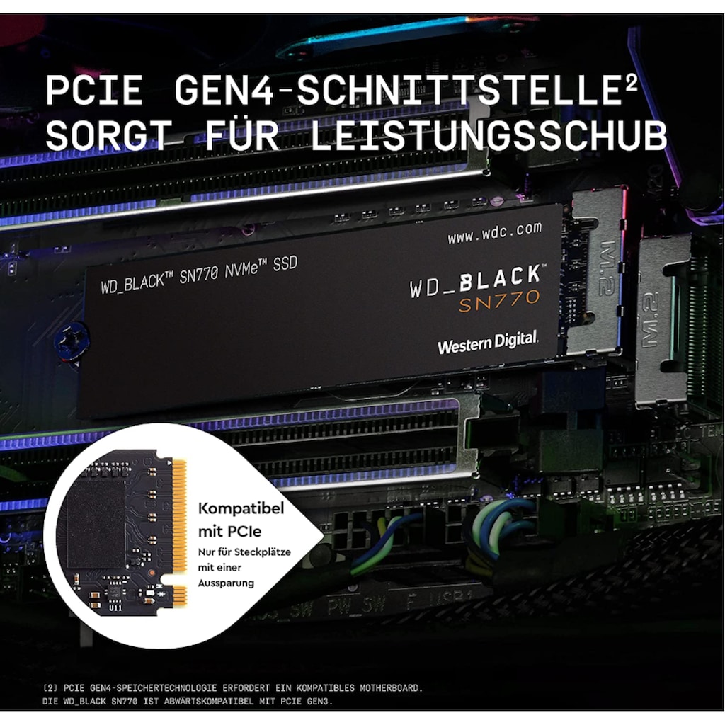 WD_Black Gaming-SSD »SN770 NVMe«