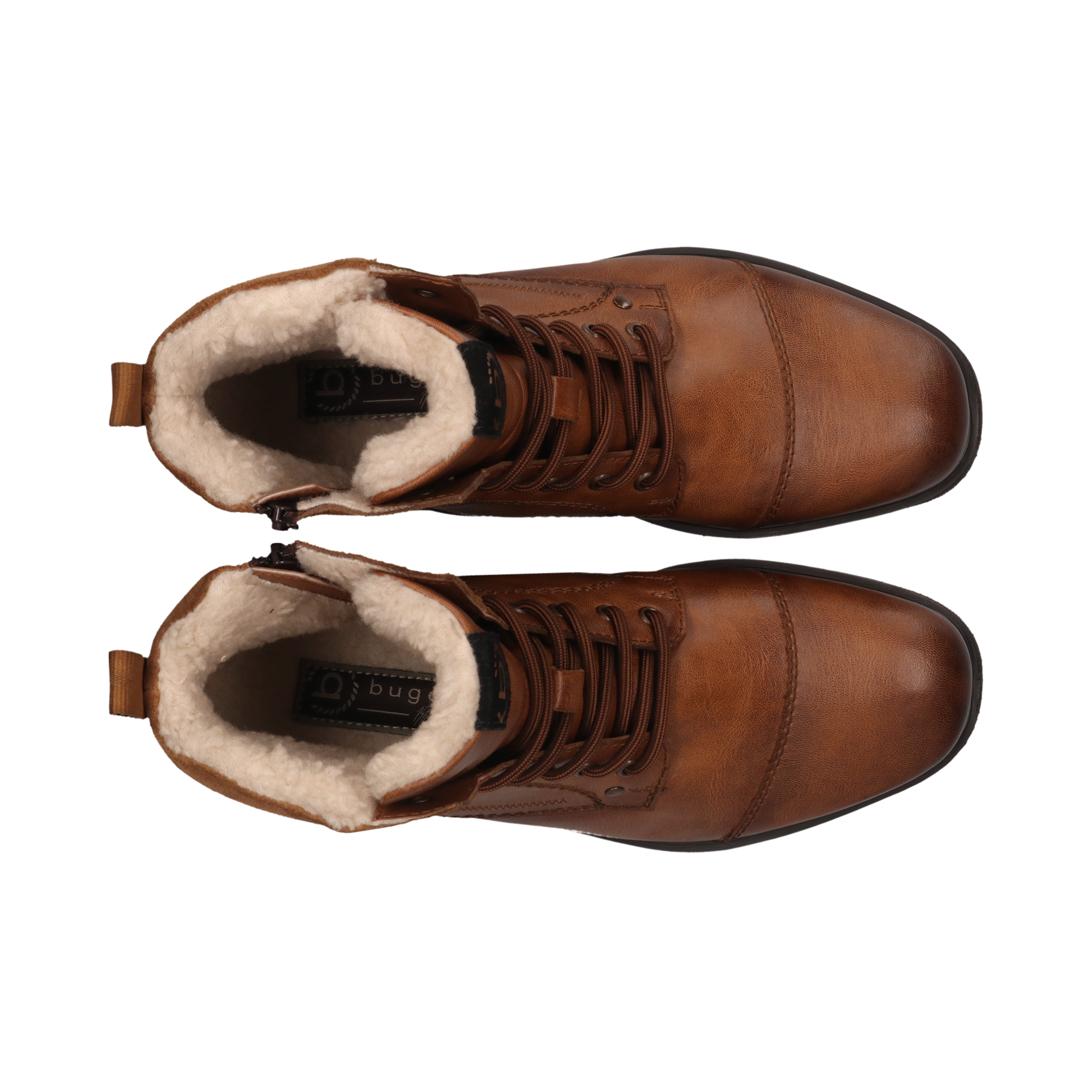 bugatti Schnürboots  Schnürstiefelette, Winterboots mit Warmfutter