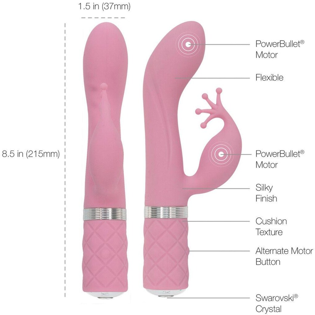 Pillow Talk Rabbit-Vibrator »Kinky«