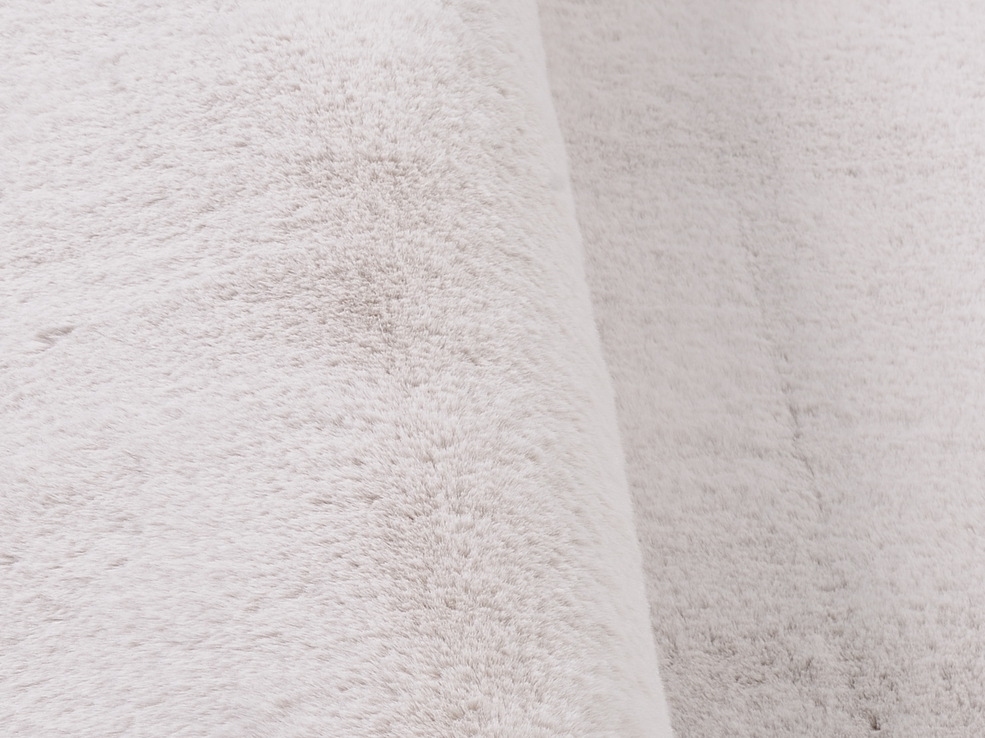 OCI DIE TEPPICHMARKE Hochflor-Teppich »ROCKY SOFT«, rechteckig, 35 mm Höhe, Kunstfell, weich, kuschelig, maschinell gewebt, Kaninchen Haptik