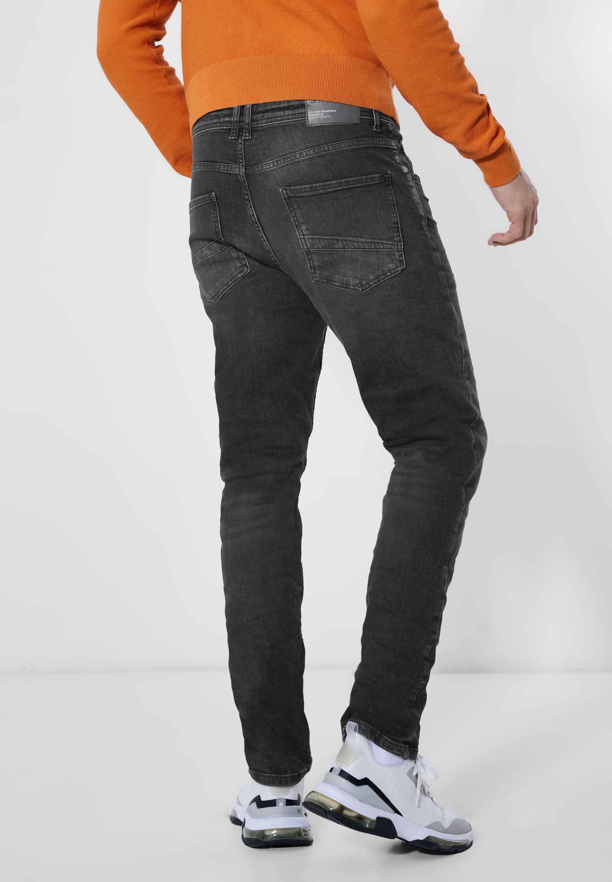STREET ONE MEN Loose-fit-Jeans, 5-Pocket-Style