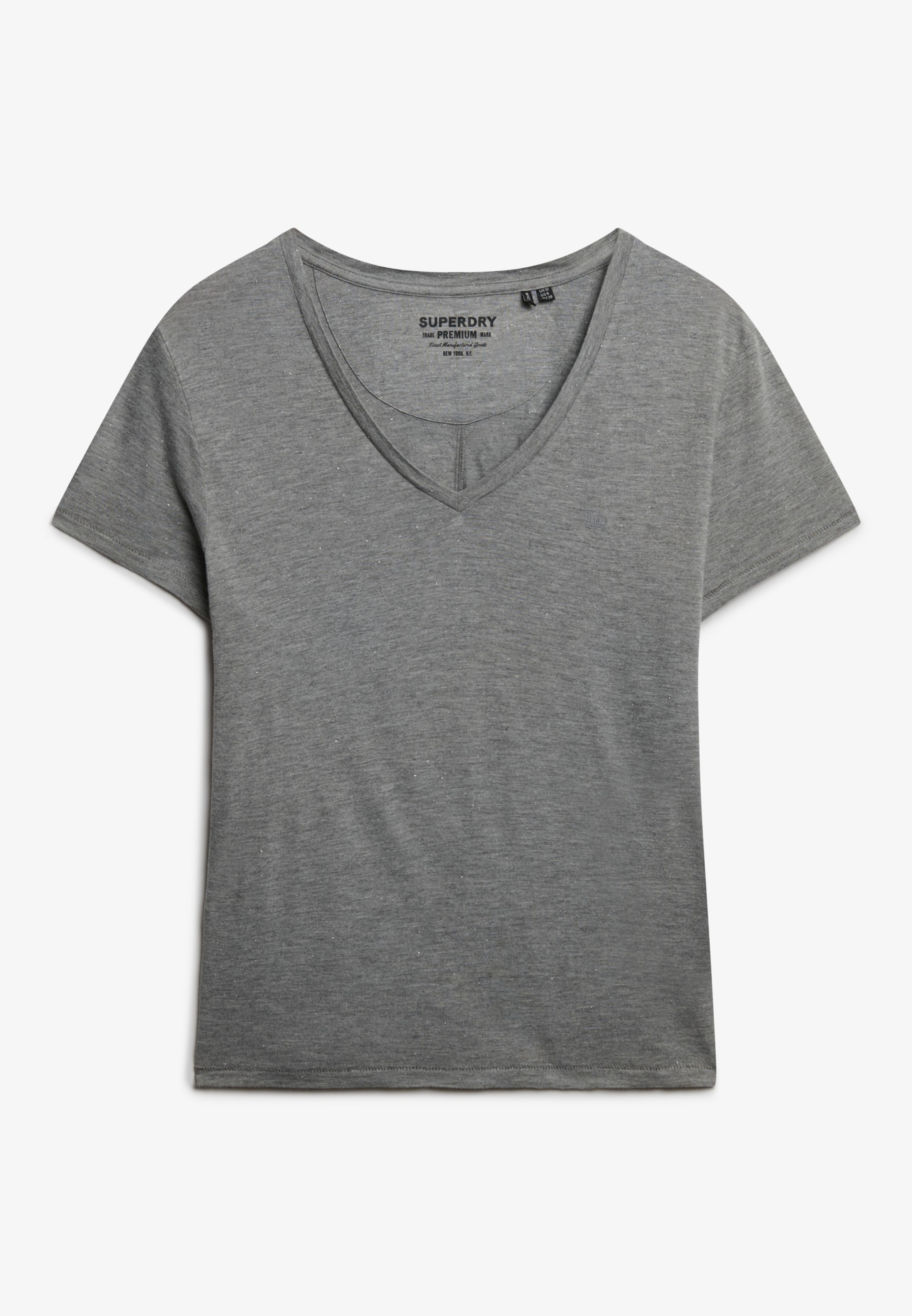 Superdry T-Shirt "STUDIOS SLUB EMB VEE TEE" günstig online kaufen