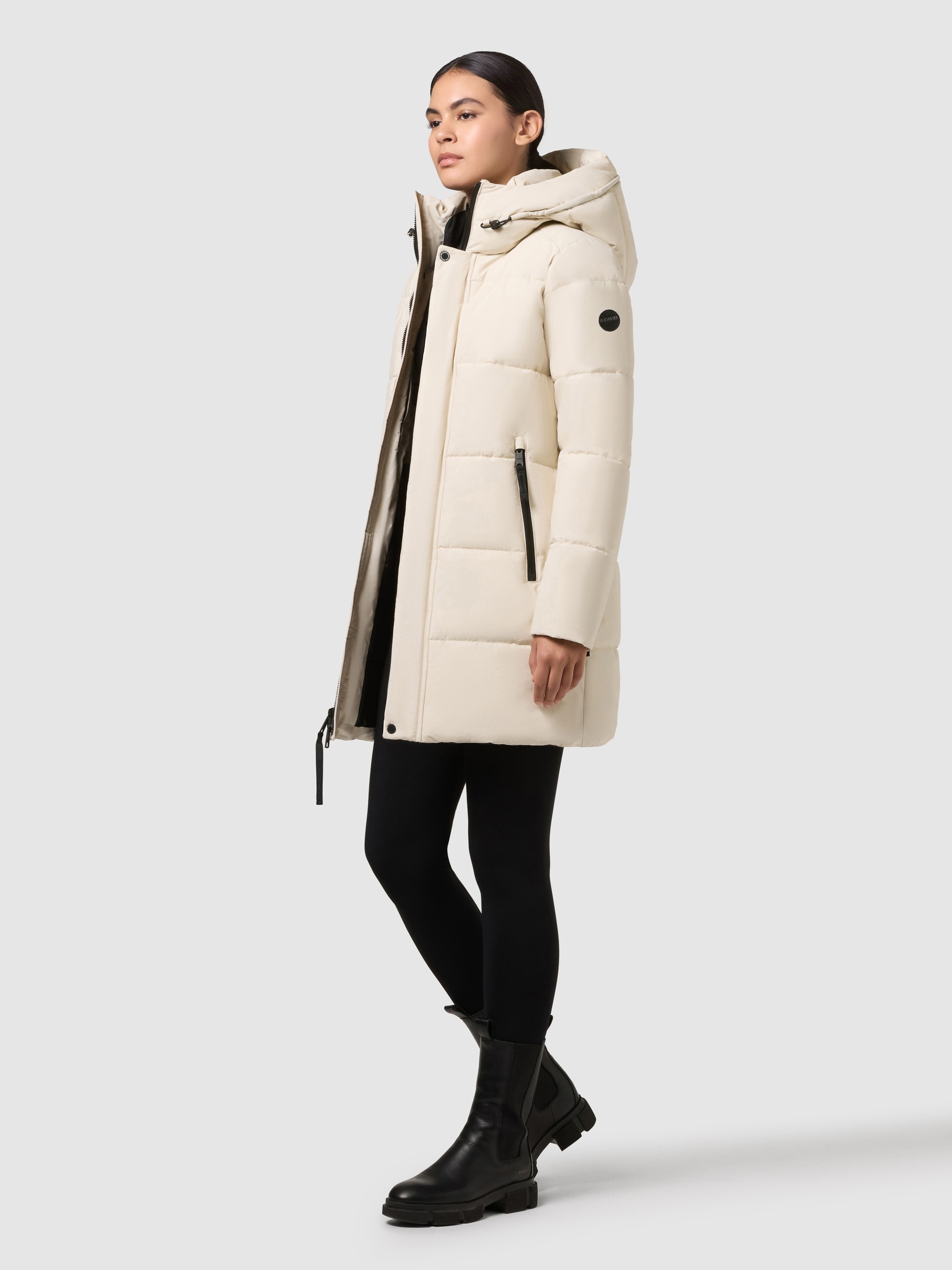 khujo Steppjacke »TILLA« mit Kapuze