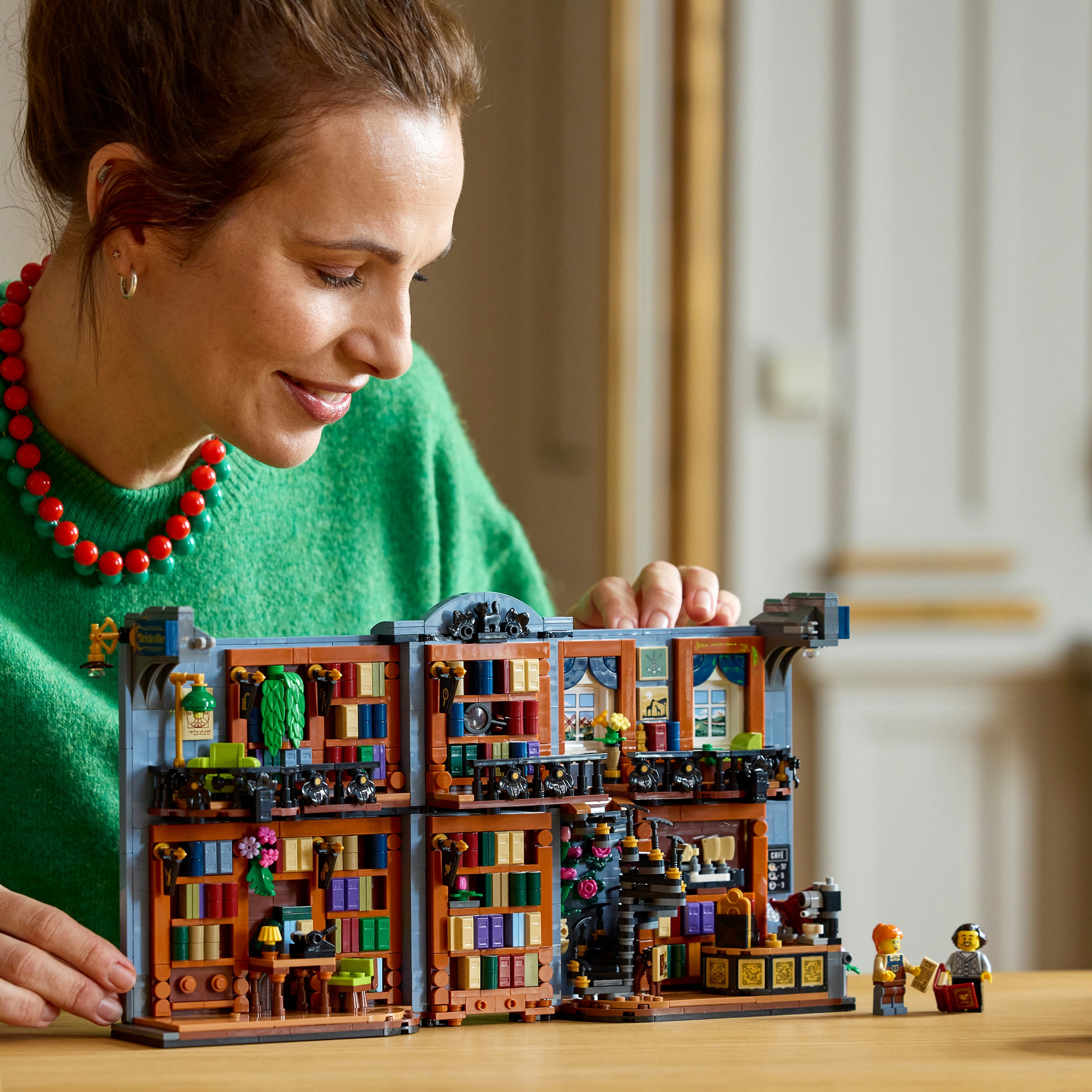 LEGO® Konstruktionsspielsteine »Buchladen: Buchstütze (11379), LEGO Icons« Made in Europe