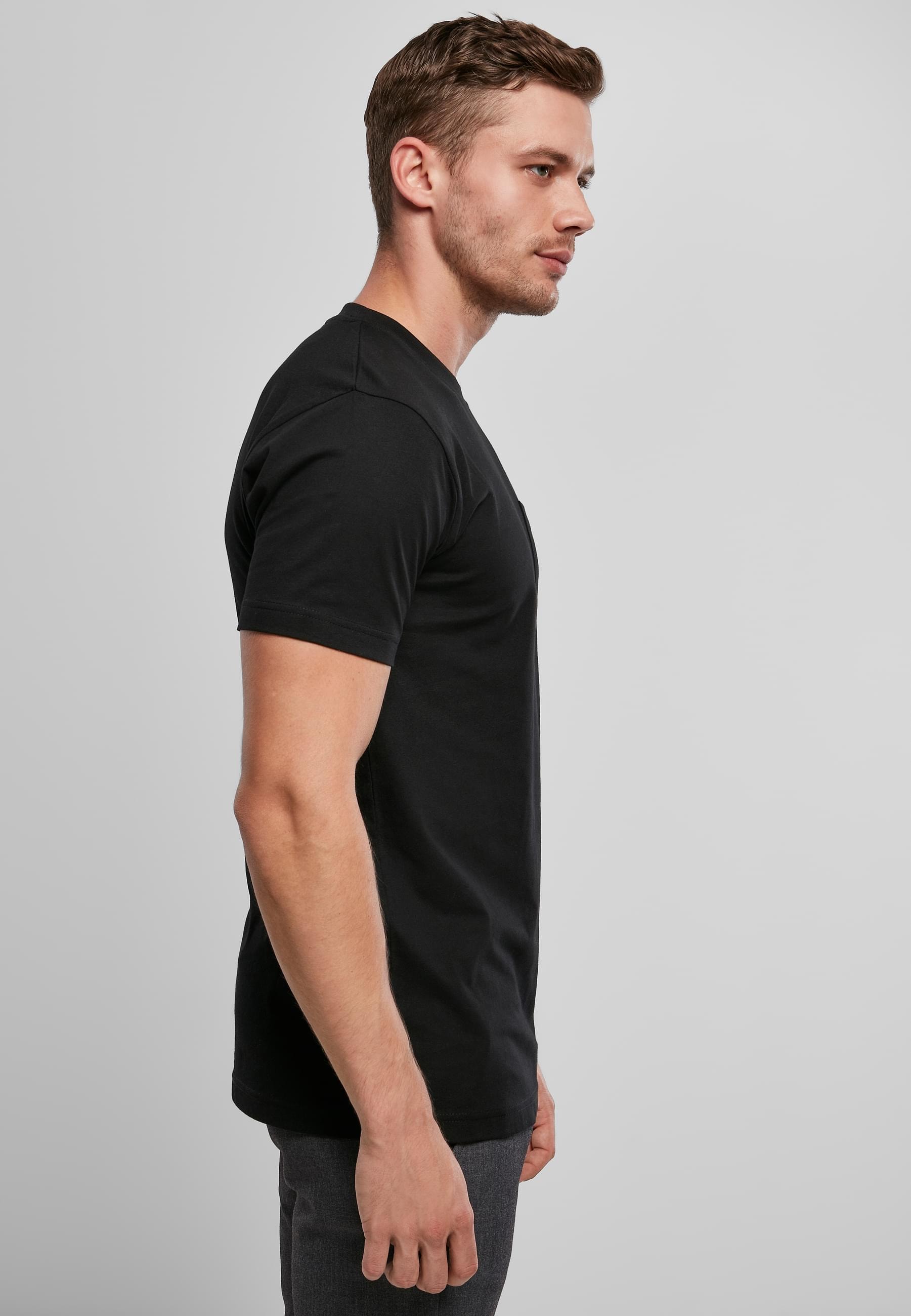 URBAN CLASSICS T-Shirt »Urban Classics Herren Organic Cotton Basic Pocket Tee« 1 Stk.