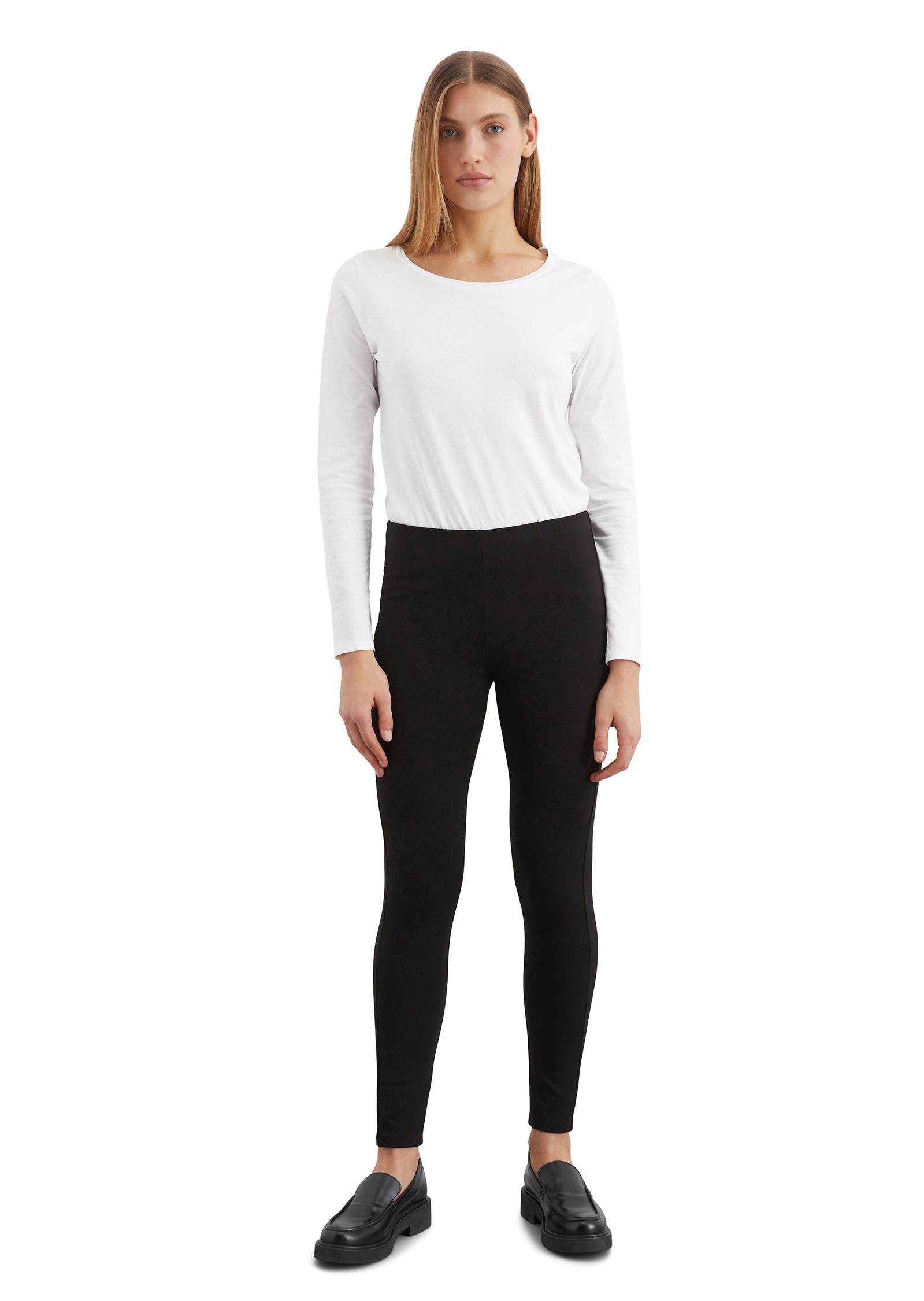 Marc O'Polo Jerseyhose »mit breitem Bund«