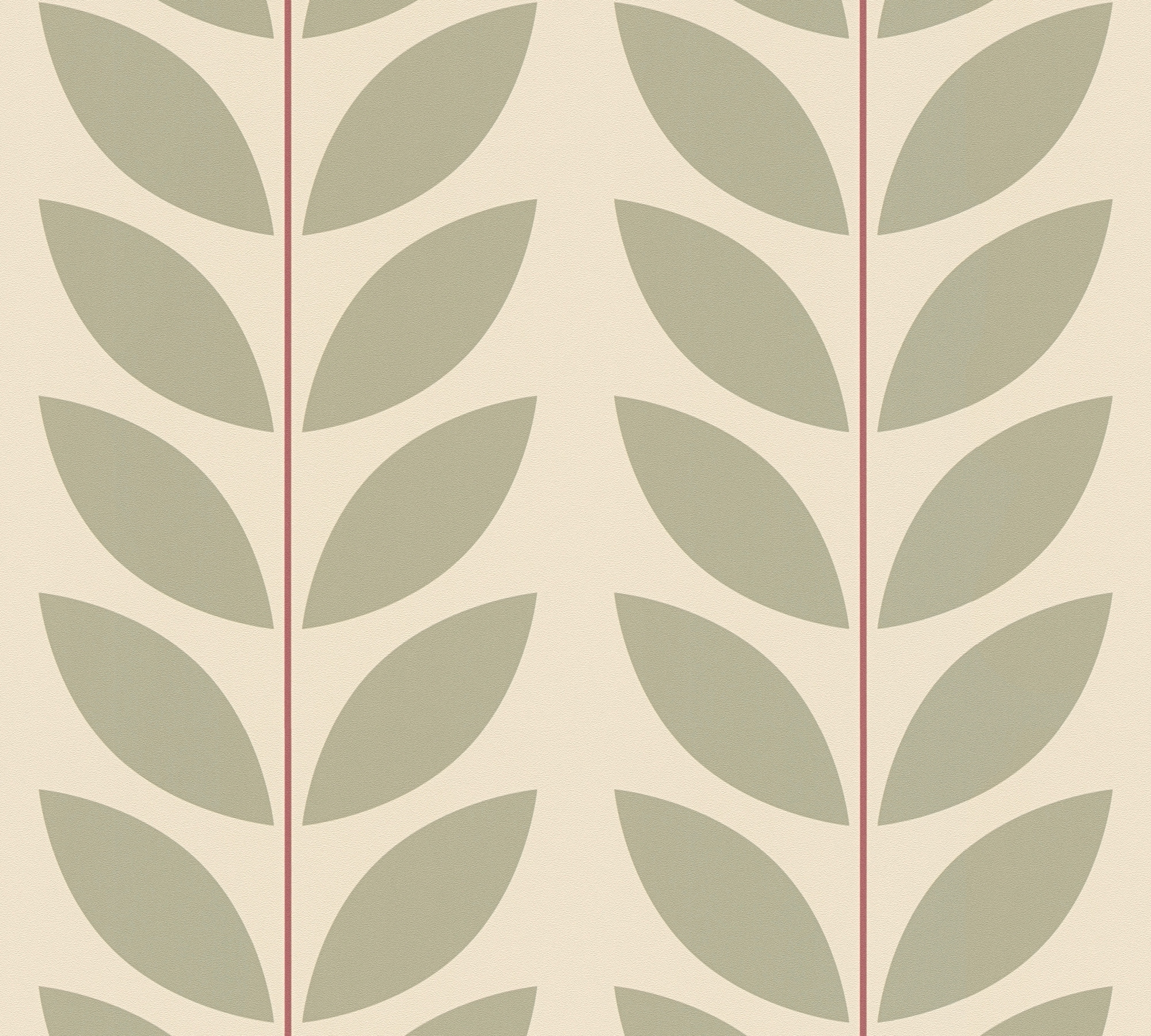 A.S. Création Vliestapete »Retro Blätter« botanisch leicht strukturiert Vliestapete Blättermotiv botanisch Retro, versch. Farben