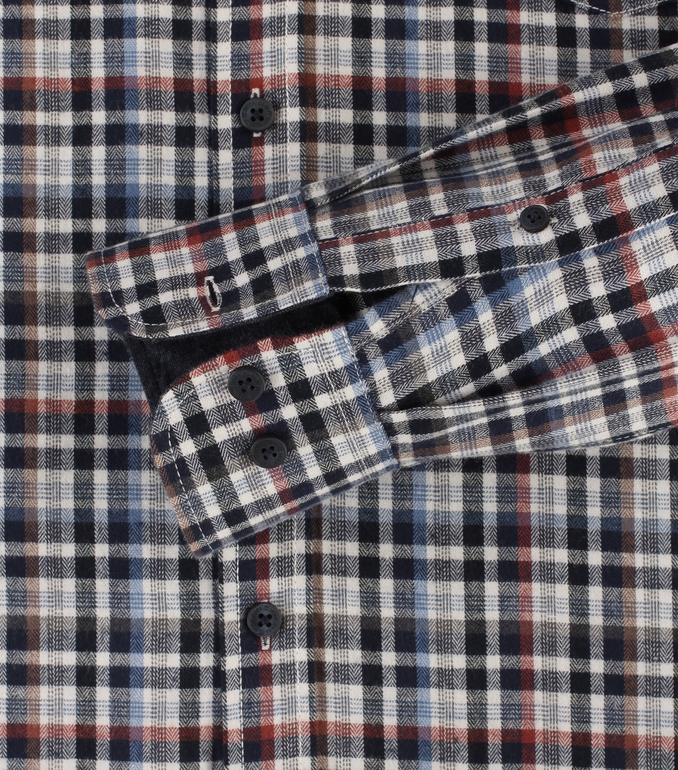 CASAMODA Flanellhemd »CASAMODA Flanellhemd kariert«