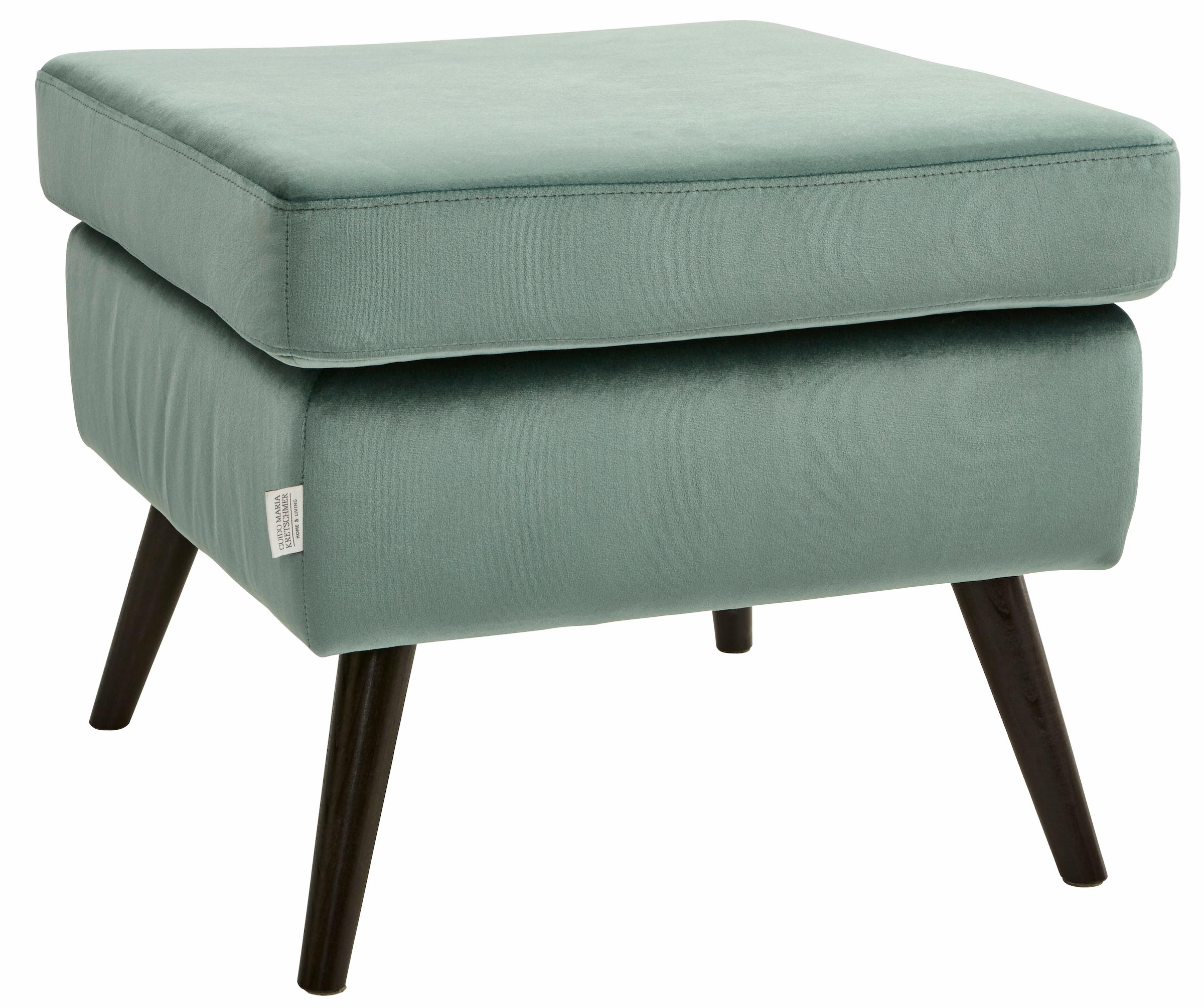 Home affaire Hocker "Salla", Bezug auch in Luxus-Microfaser in Teddyfellopt günstig online kaufen