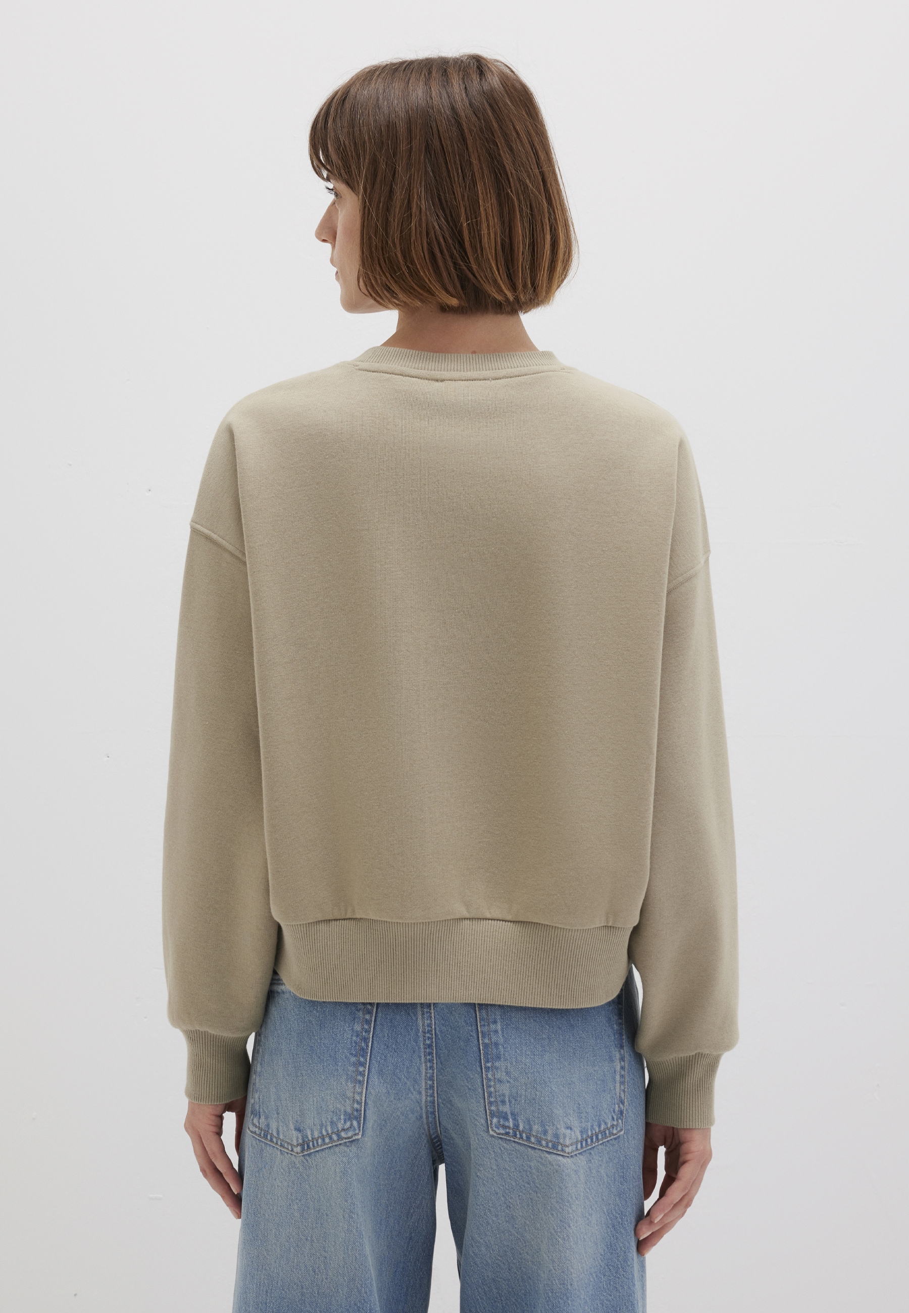 Mavi Rundhalspullover »CREW NECK SWEATSHIRT«, Sweatshirt cropped