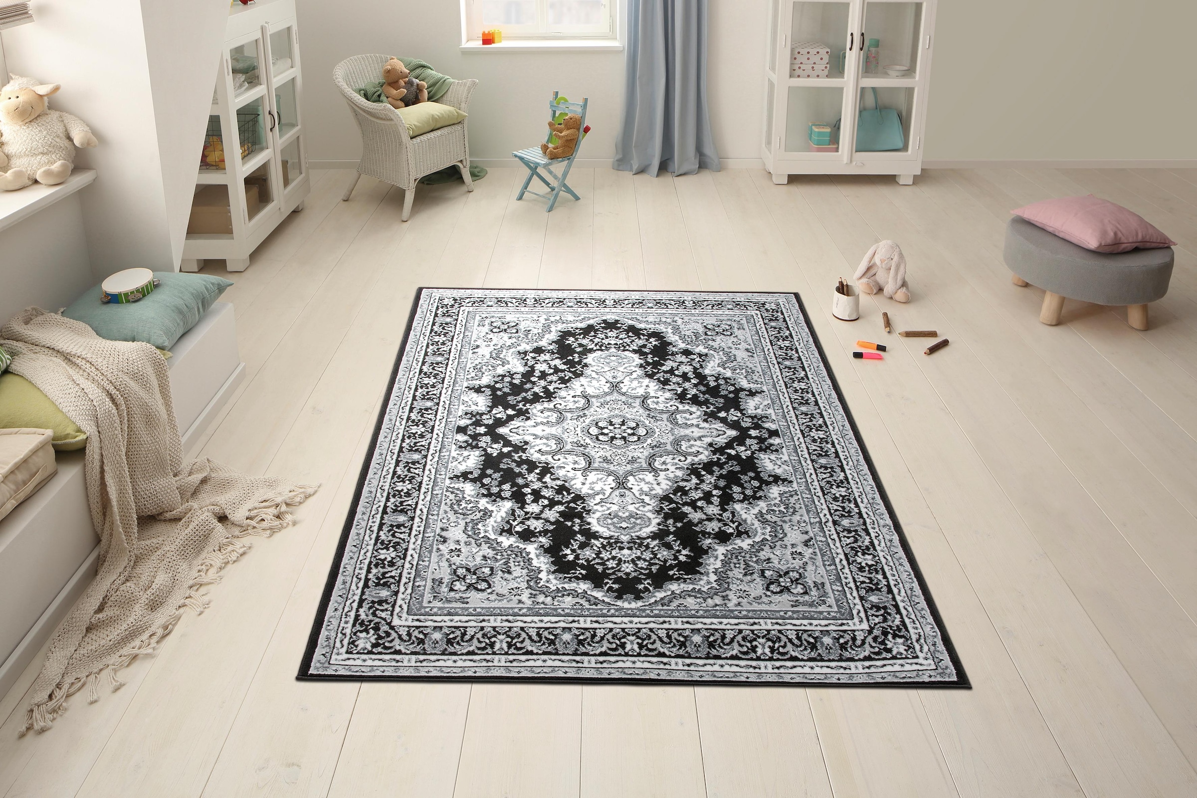 my home Teppich "Oriental, Made in Belgium" rechteckig 7 mm Höhe Orient-Opt günstig online kaufen