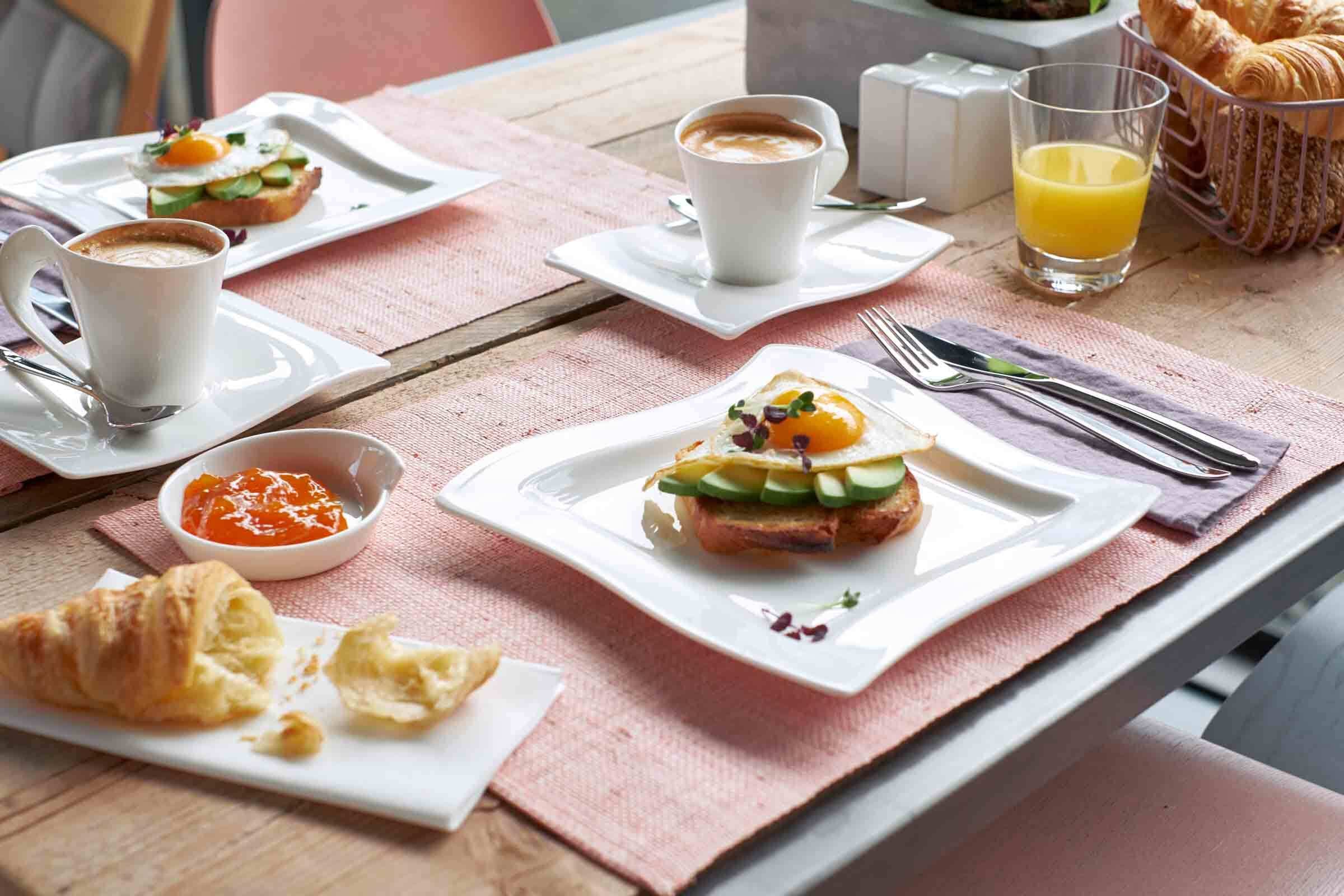 Villeroy & Boch Besteck-Set »Kaffeebesteck Bundle NewWave 12er Set edelstahl« Spülmaschinenfest