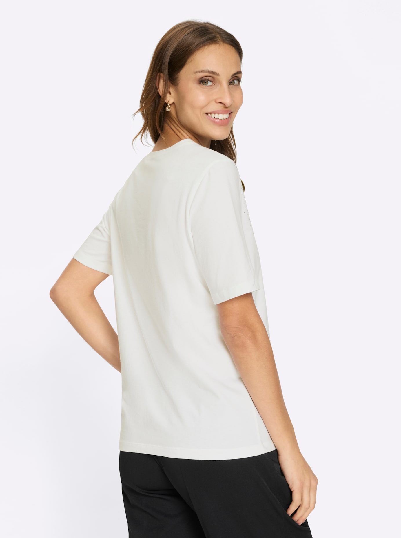 Lady Kurzarm-Shirt Ecru 46 2