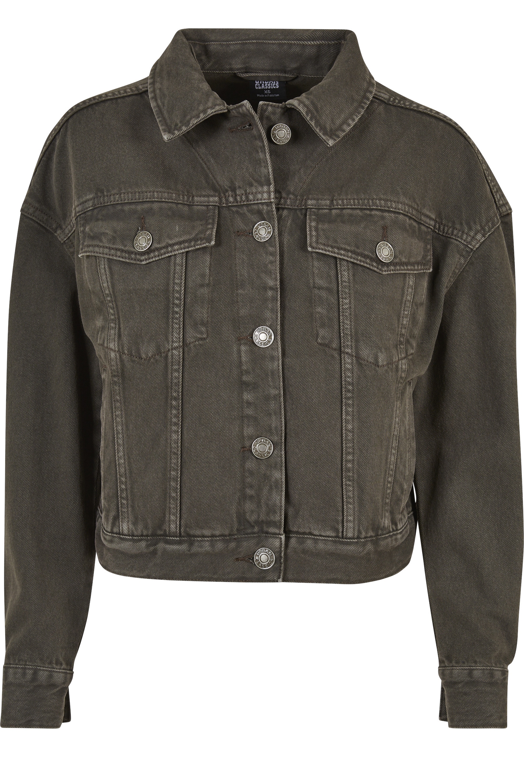 URBAN CLASSICS Jeansjacke "Urban Classics Damen Ladies Oversized Colored De günstig online kaufen