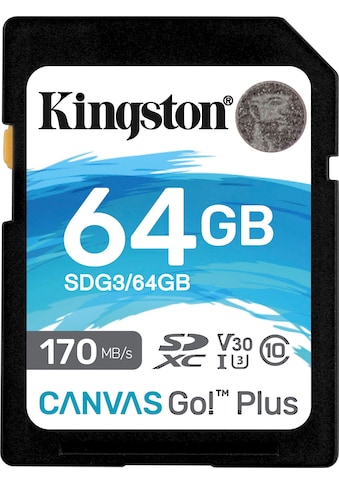 Kingston Speicherkarte »Canvas Go Plus SD 64GB«...