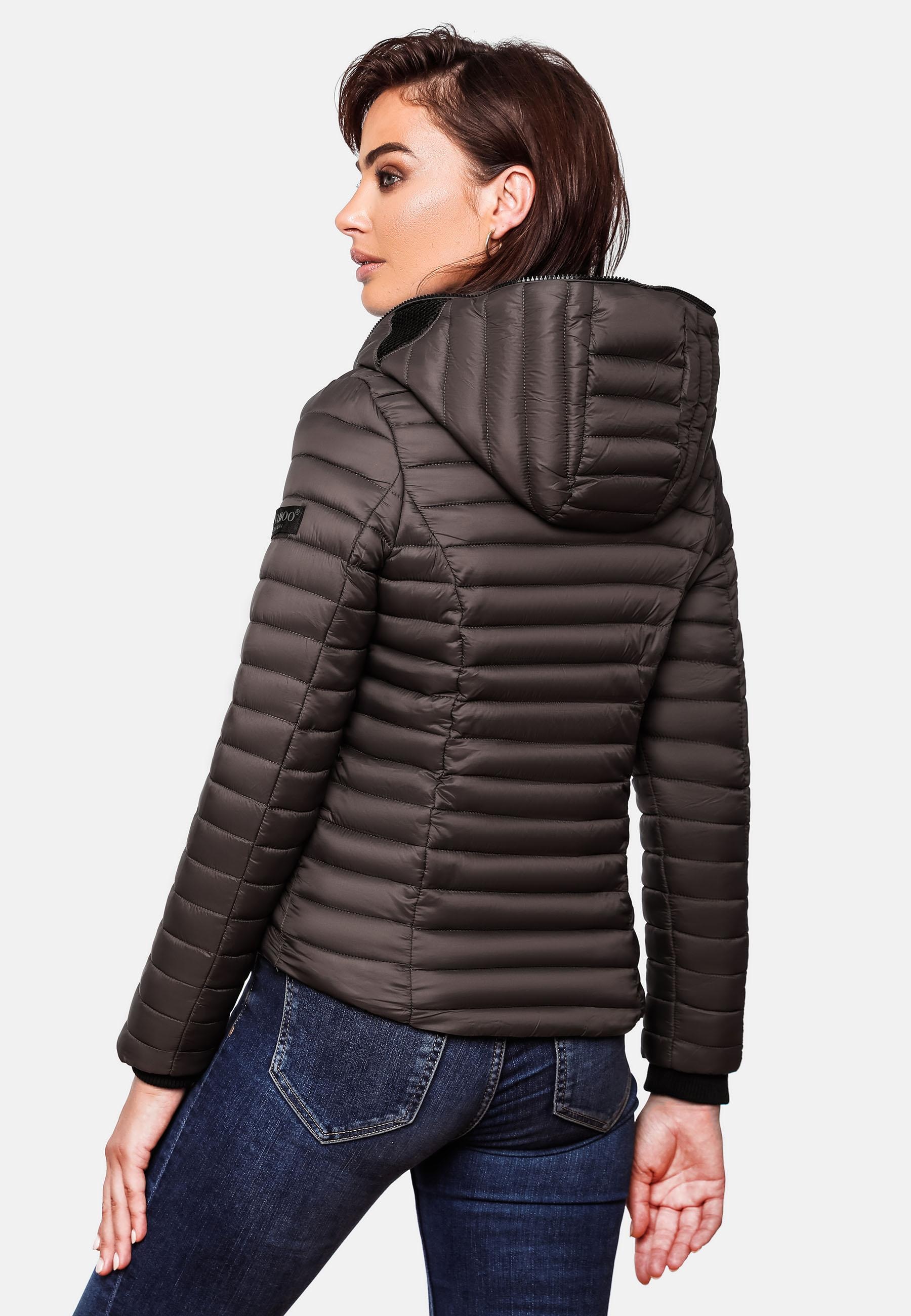 Navahoo Steppjacke »Kimuk«, mit Kapuze, leichte Übergangsjacke mit Kapuze