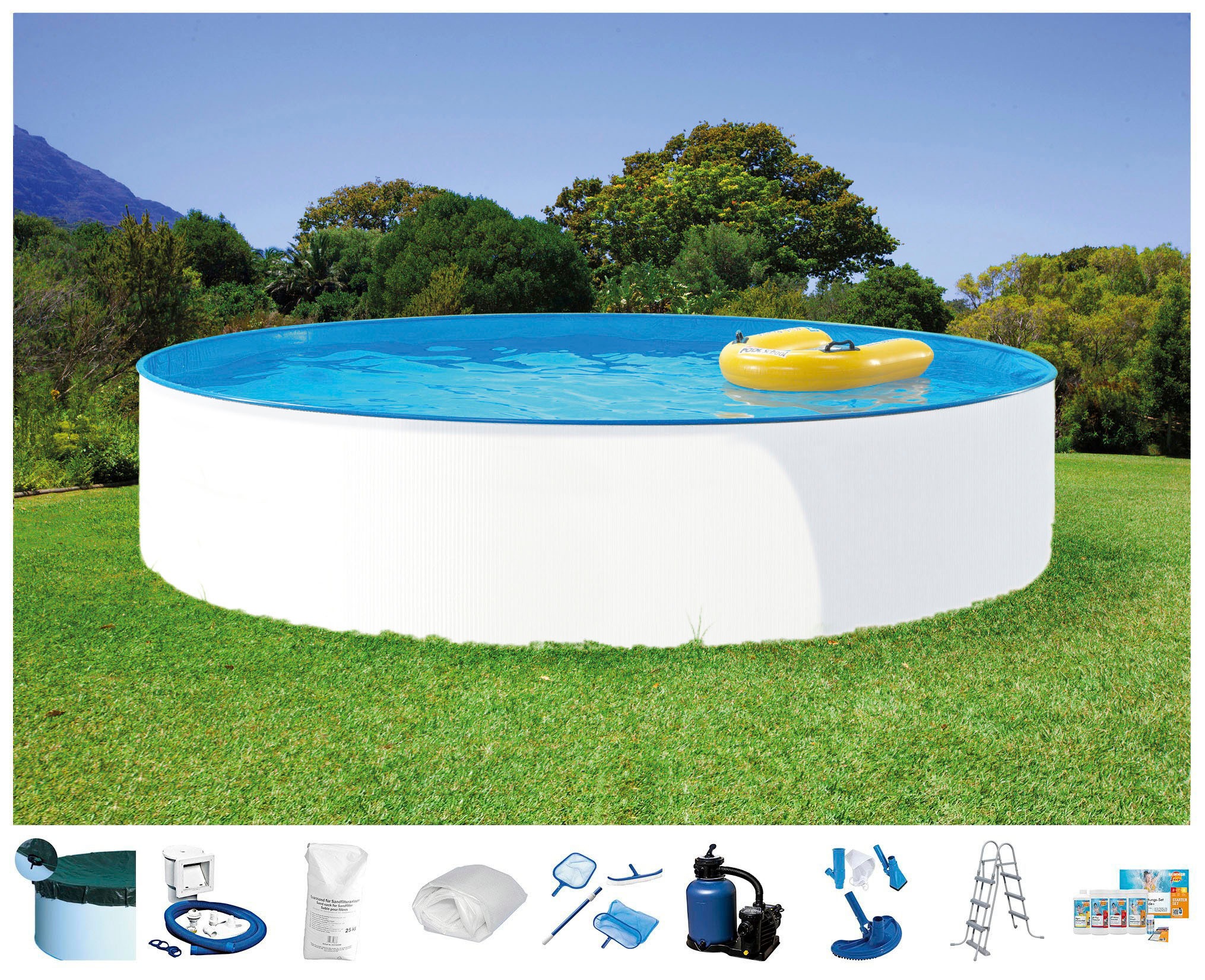 Clear Pool Rundpool »Standard«, (Set), 10-tlg. in versch. Größen kaufen