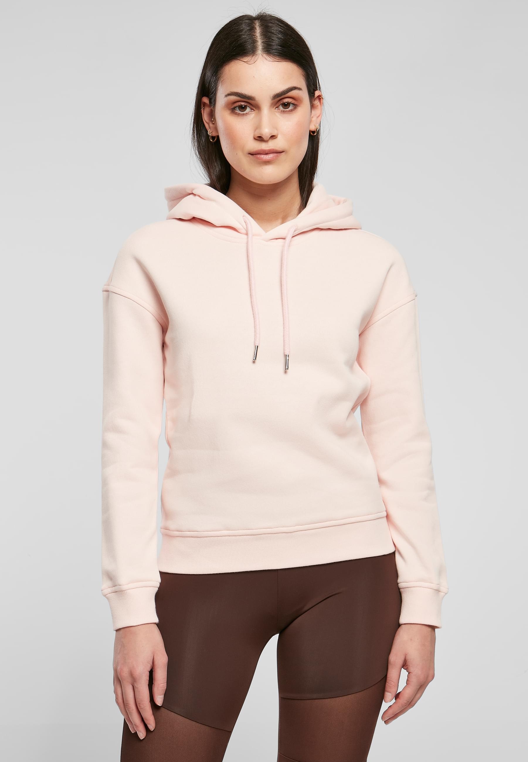 URBAN CLASSICS Kapuzenpullover »Urban Classics Damen Ladies Organic Hoody«, (1 tlg.)