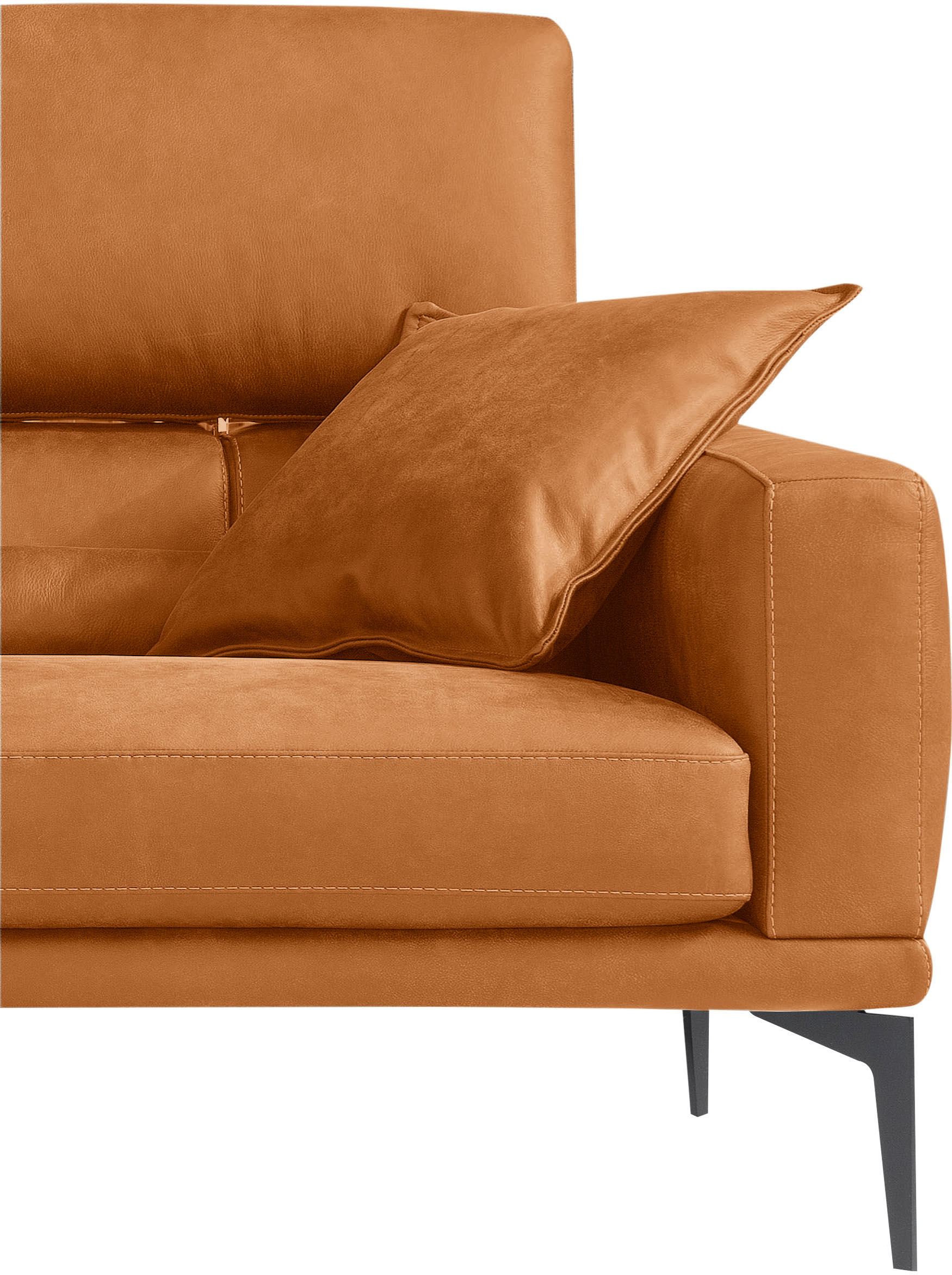 Thumbnail - Egoitaliano 2,5-Sitzer "Masu, Designsofa mit erstklassigem Sitzkomfort", inkl. 2 Kissenrollen, Rückenelemente manuell ve...