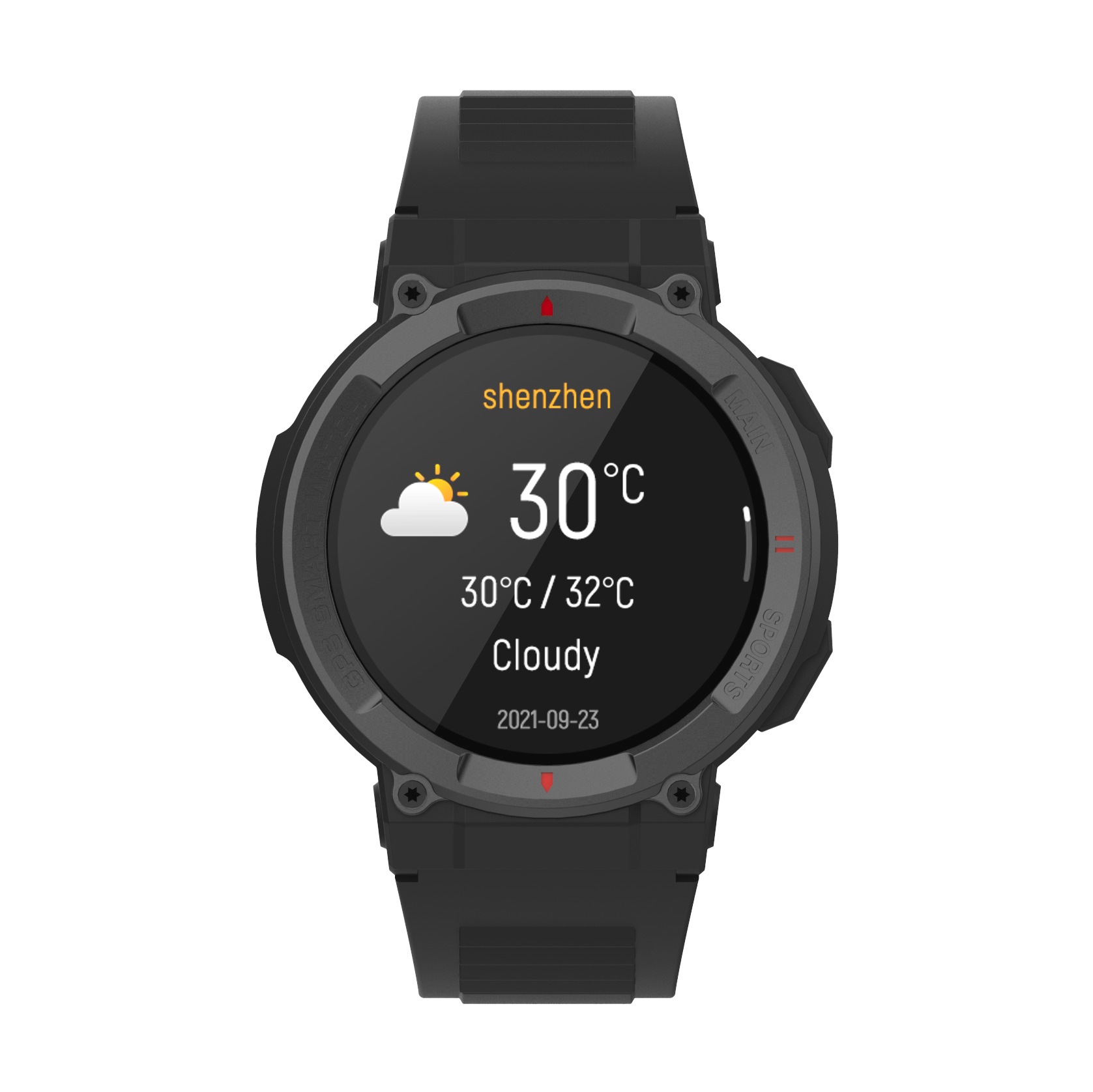Denver Smartwatch »SWG-339 GPS«, (3,53 cm / 1,39 Zoll),)