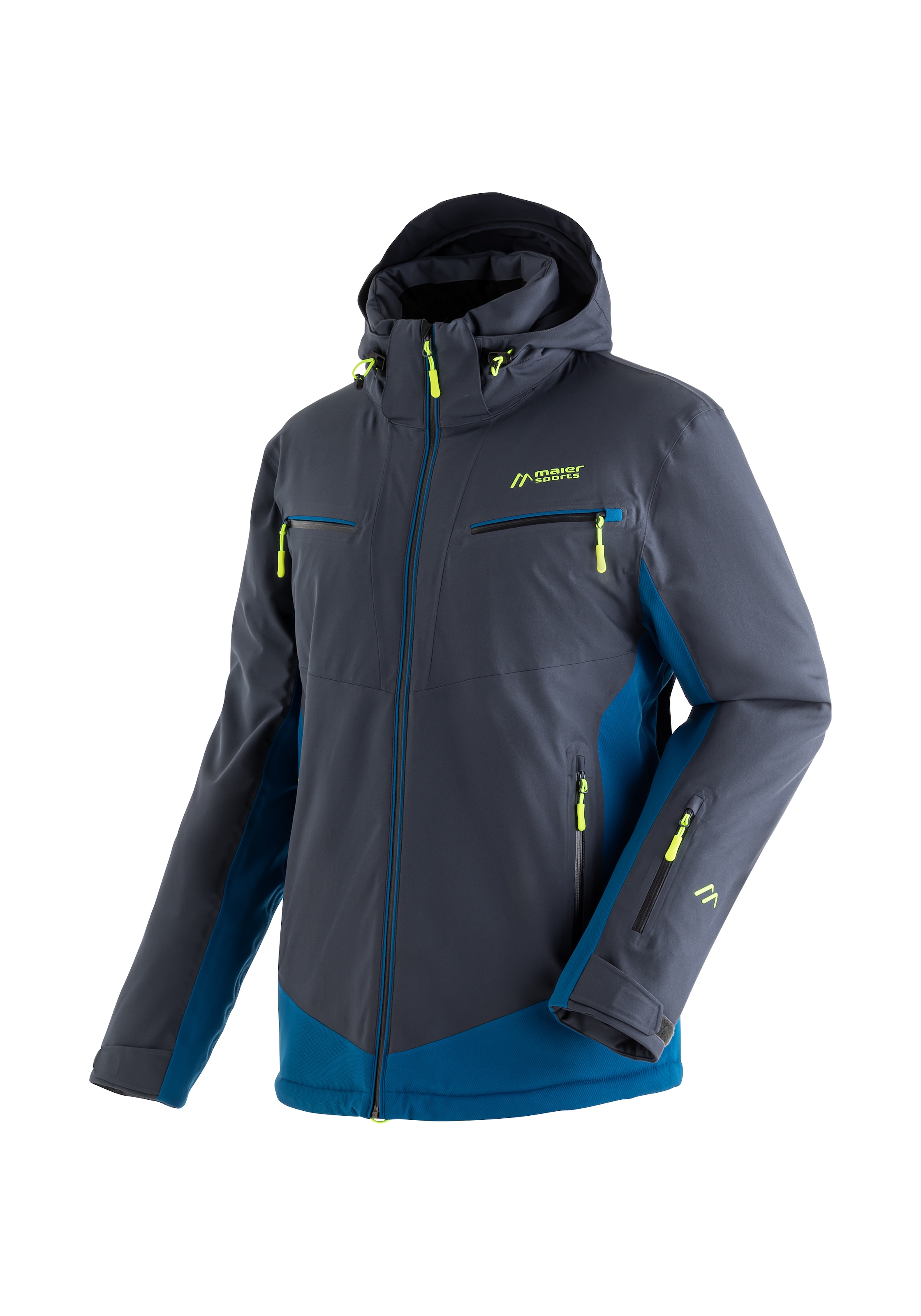 Maier Sports Skijacke "Fast Motion M", Warme Skijacke im sportlichen Look für schnelle Abfahrten