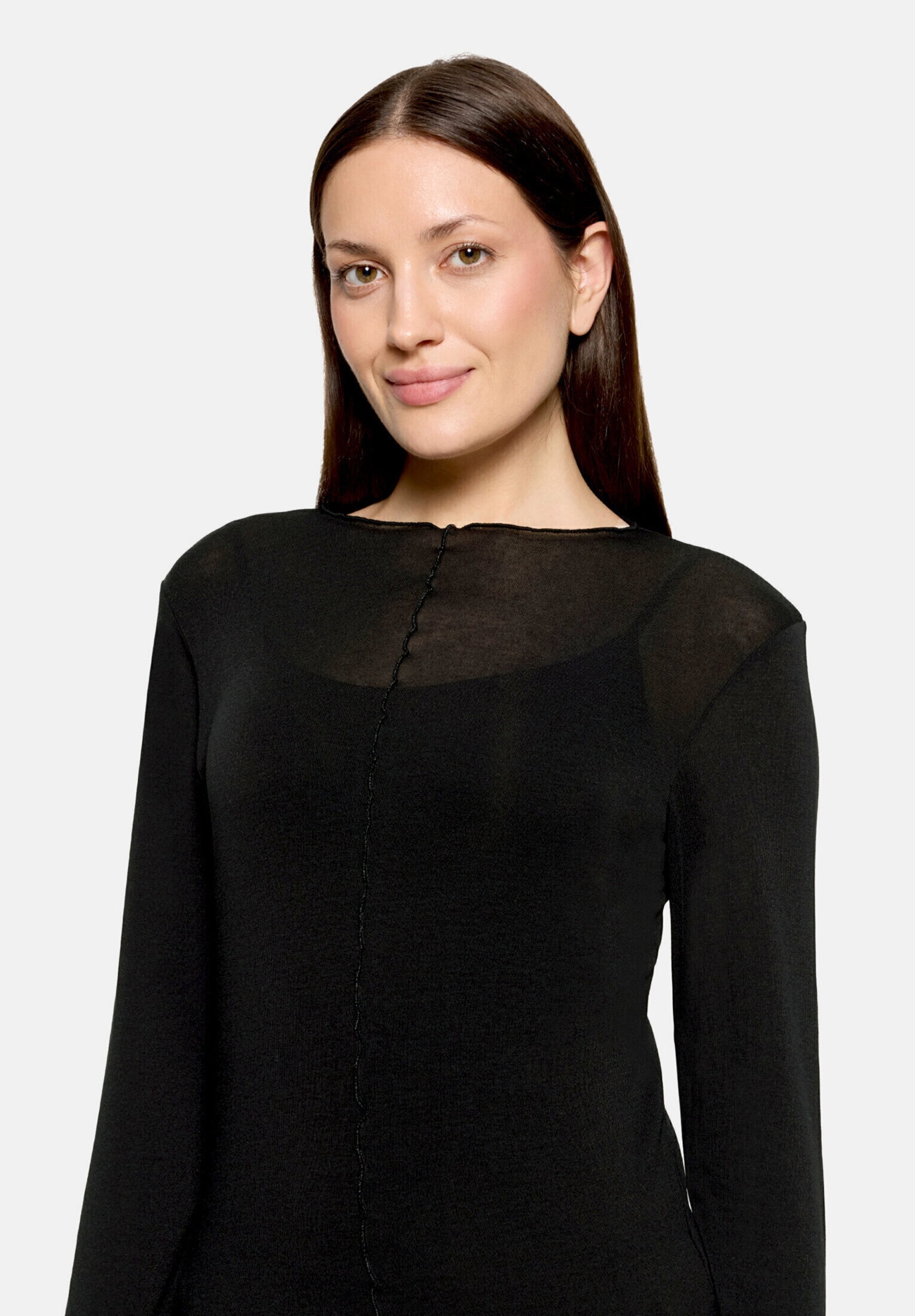 Cartoon Kurzarmshirt »Damen mit Kragen« 1