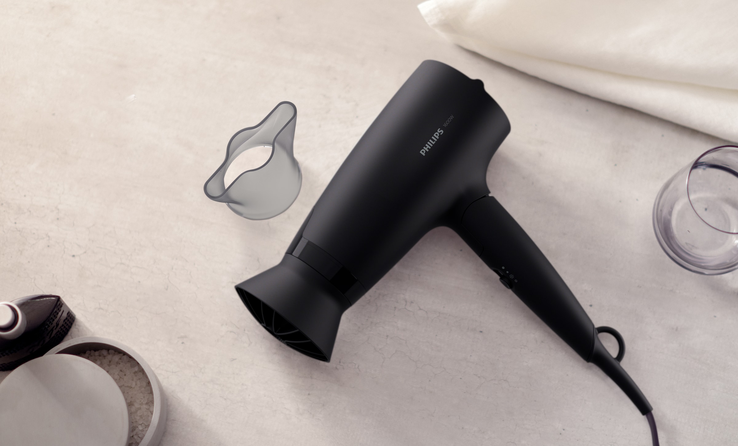 Philips Haartrockner »Series 3000 BHD308/10«, 1600 W, 1 Aufsätze, mit ThermoProtect Aufsatz 3, Hitze- und Geschwindigkeitsstufen