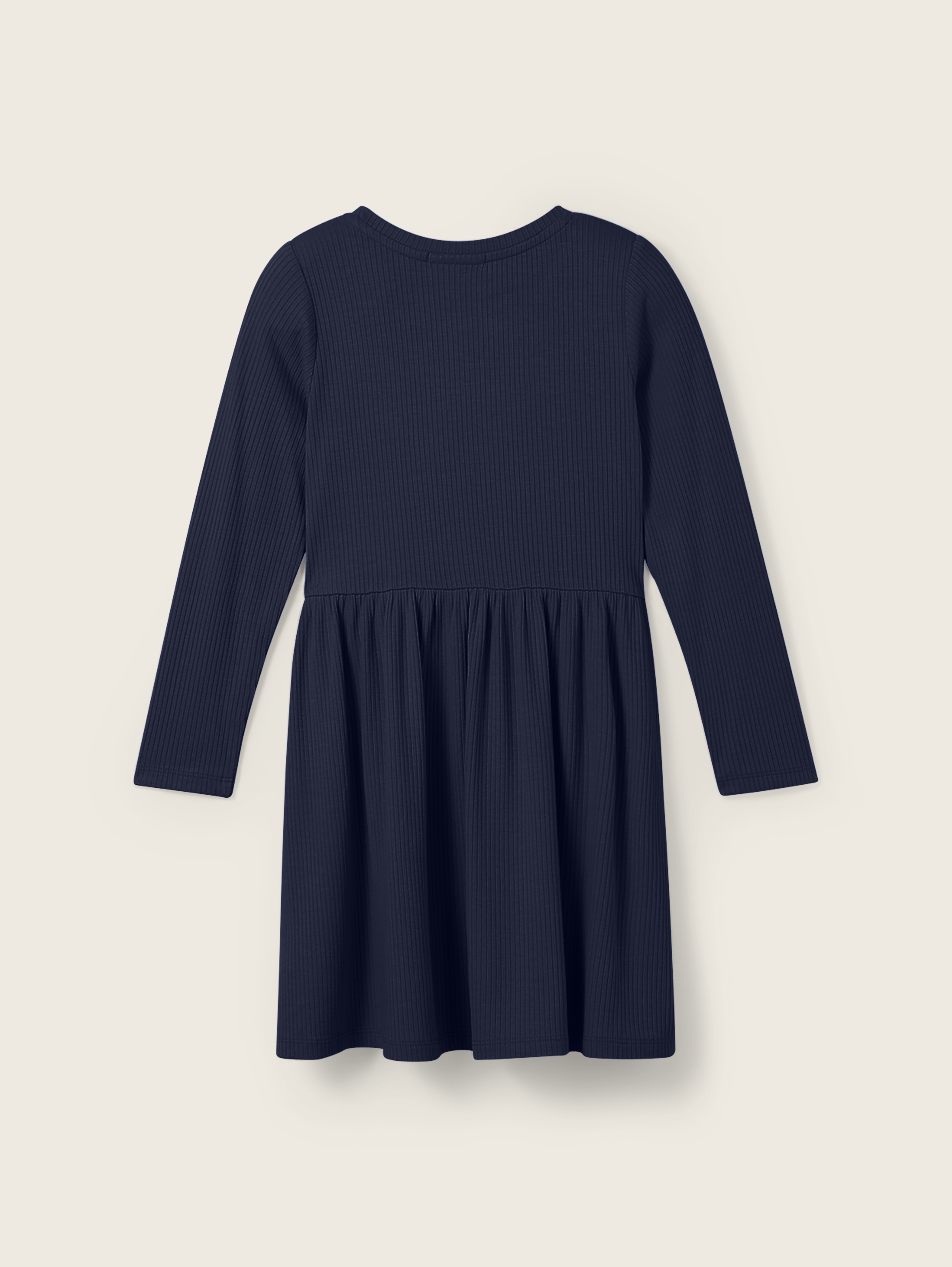 Thumbnail - TOM TAILOR Midikleid Ohne Taschen in Ripp-Optik, mit Stretch