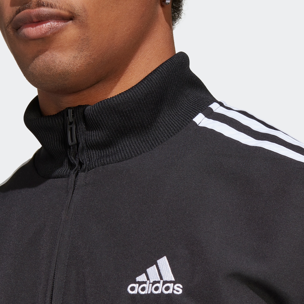 adidas Sportswear Trainingsanzug »3-STREIFEN WOVEN«, (2 tlg.)