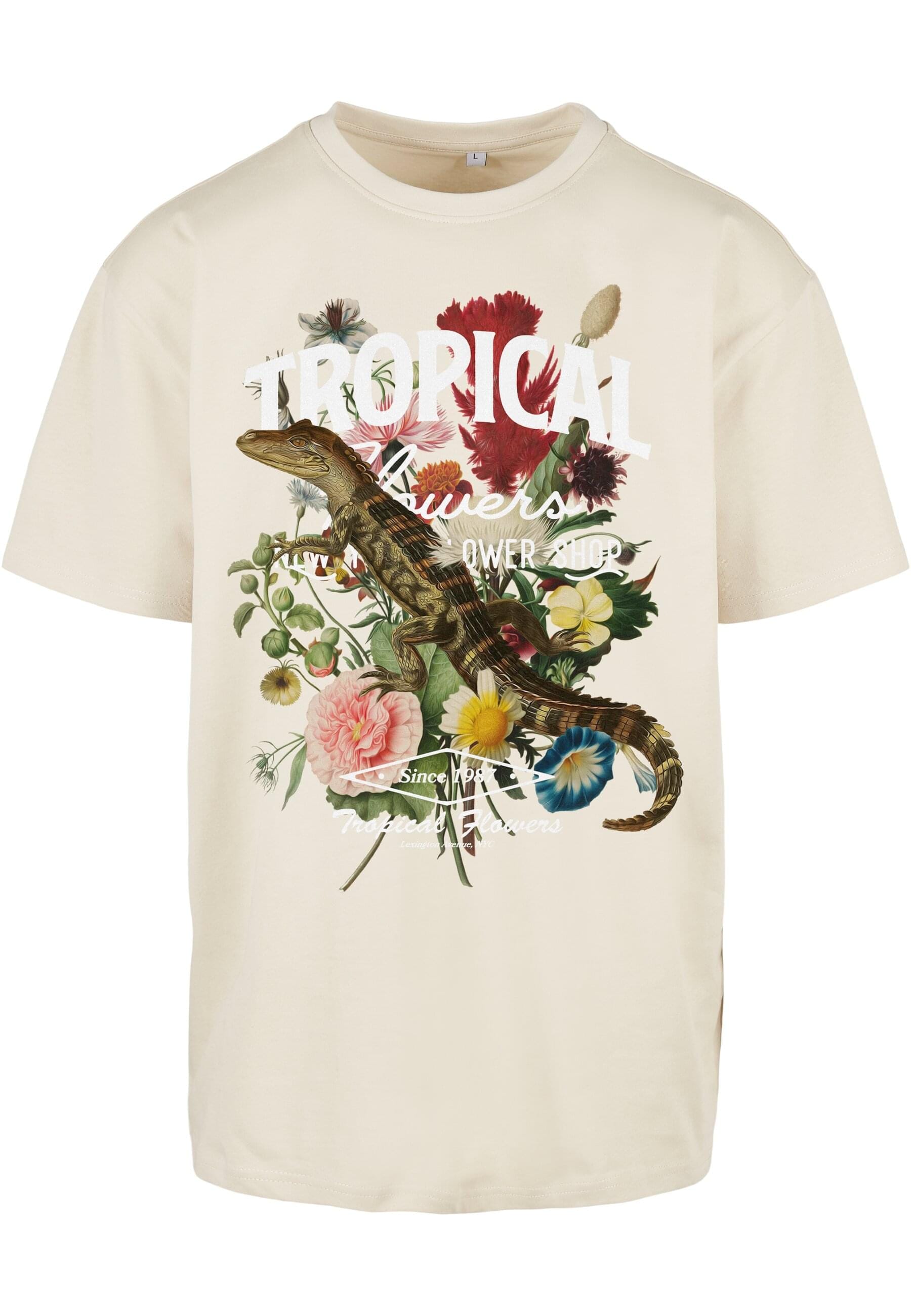 T-Shirt »Upscale by Mister Tee Herren Tropical Oversize Tee«, (1 tlg.)