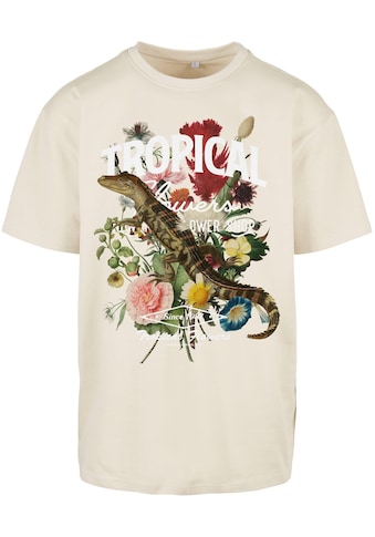 T-Shirt »Upscale by Mister Tee Herren Tropical Oversize Tee«, (1 tlg.)