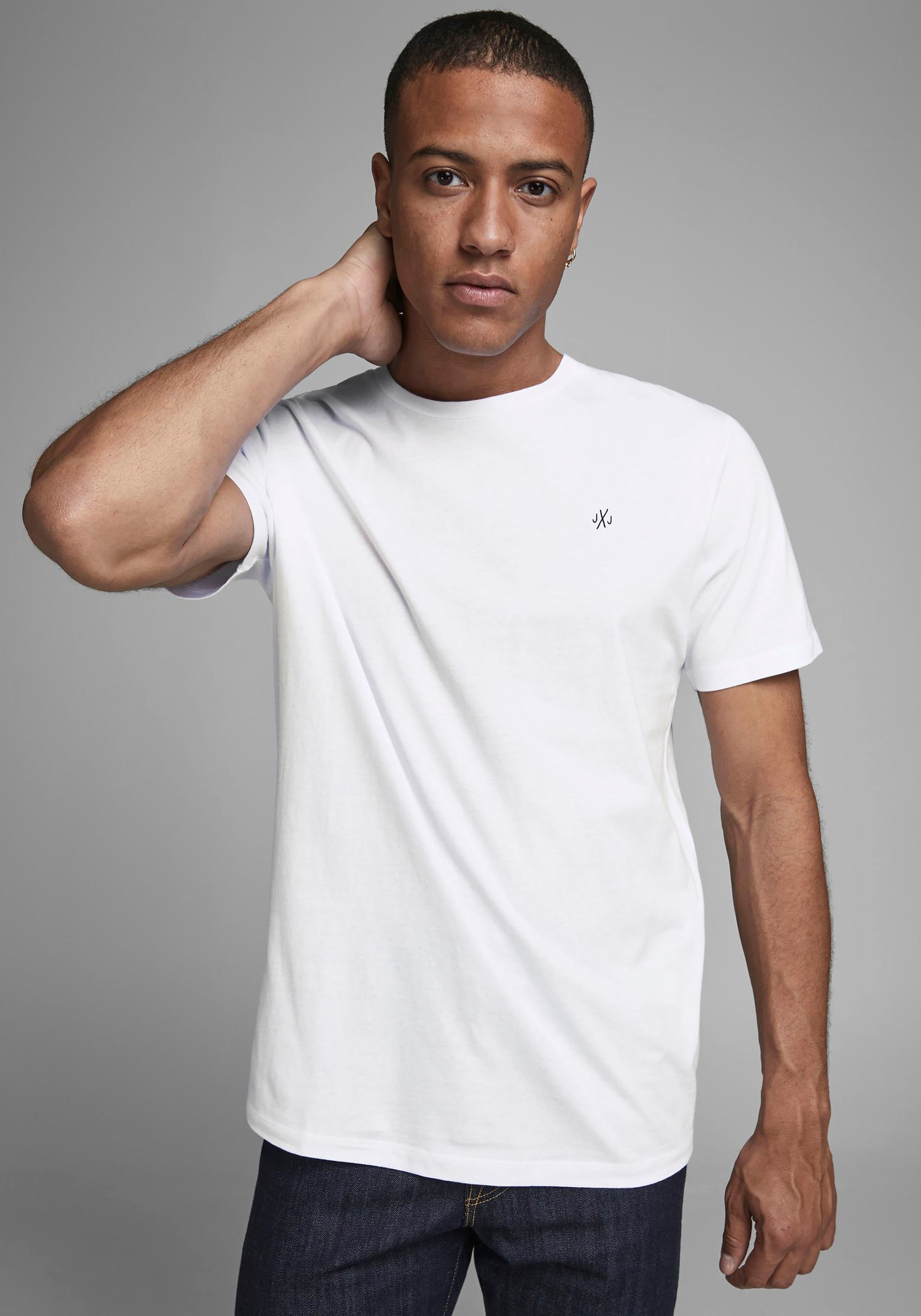 Jack & Jones Rundhalsshirt "JORJXJ im 5er Pack mit Rundhals und angenehmem günstig online kaufen
