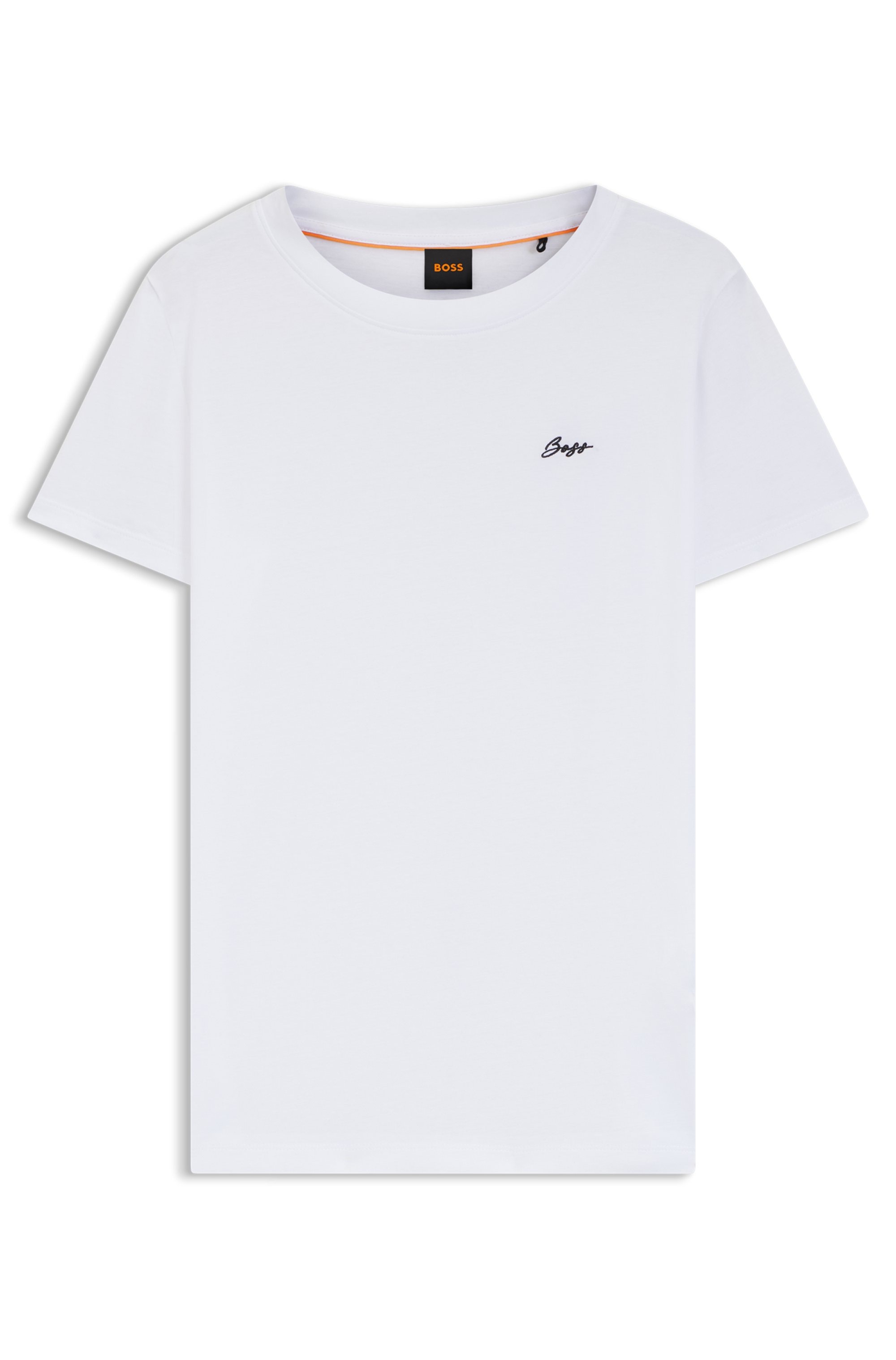 BOSS ORANGE T-Shirt »Esogo HW Premium Damenmode«, mit gesticktem Logo